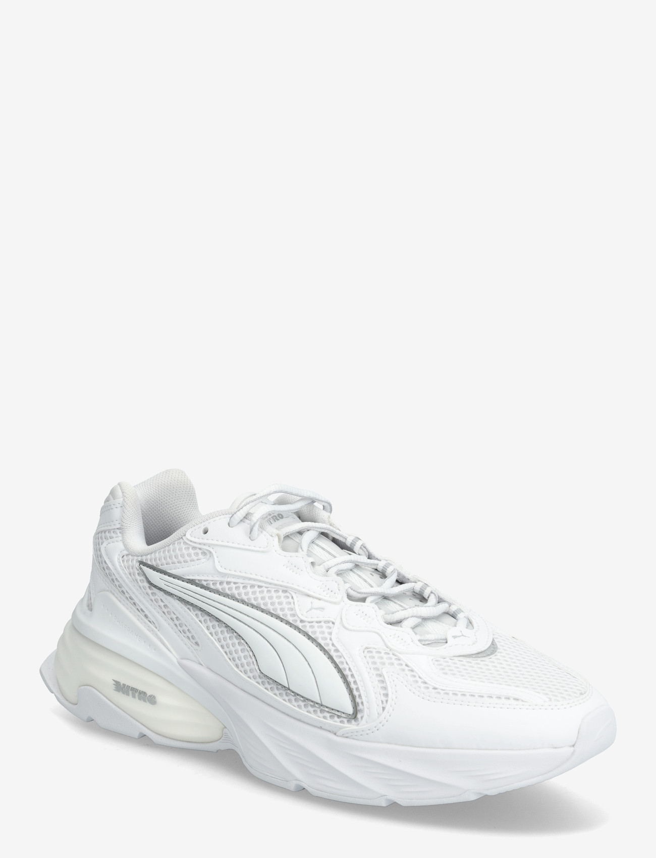 PUMA - Fade Nitro LS - niedriger schnitt - puma white-puma silver - 0