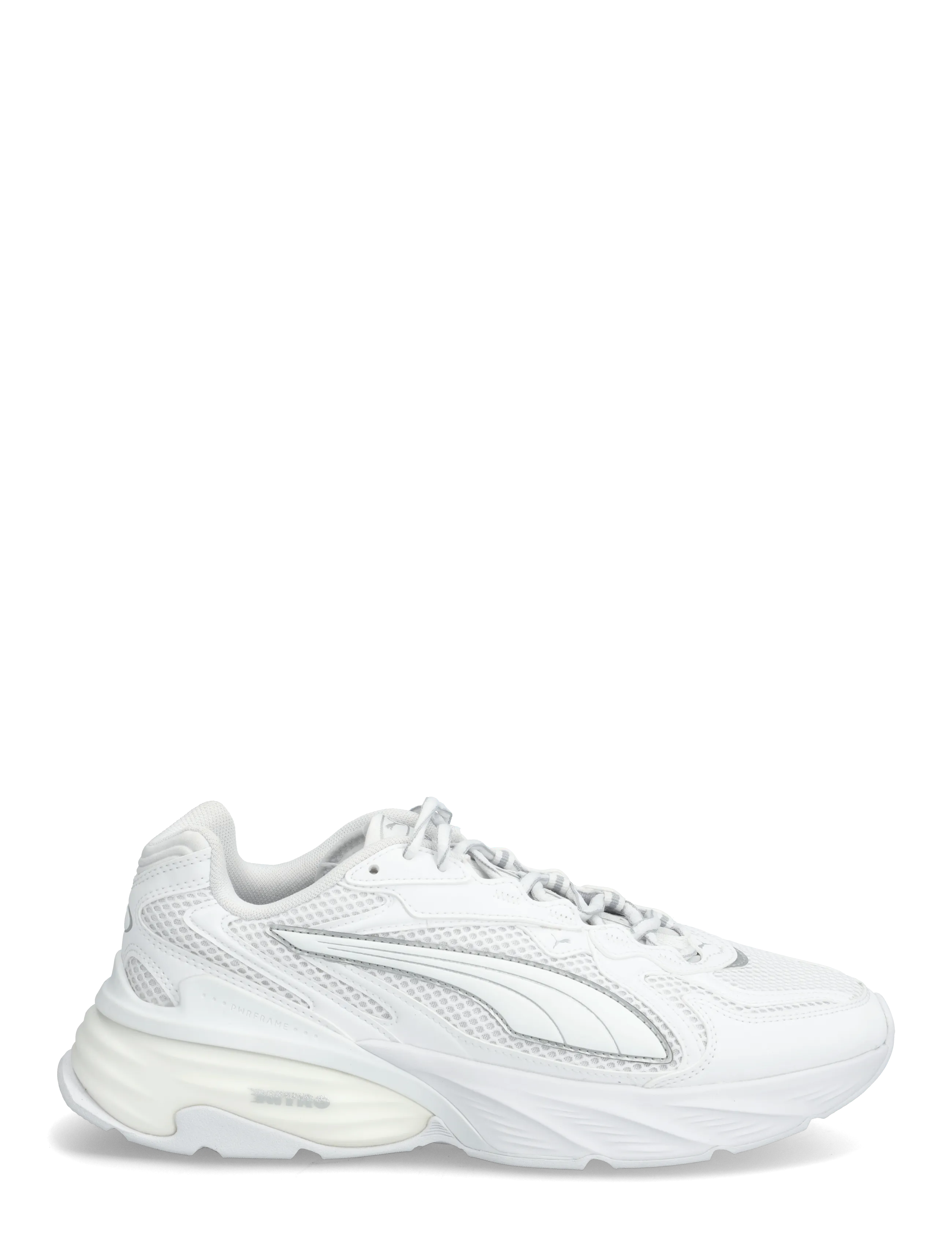 PUMA - Fade Nitro LS - low top sneakers - puma white-puma silver - 1