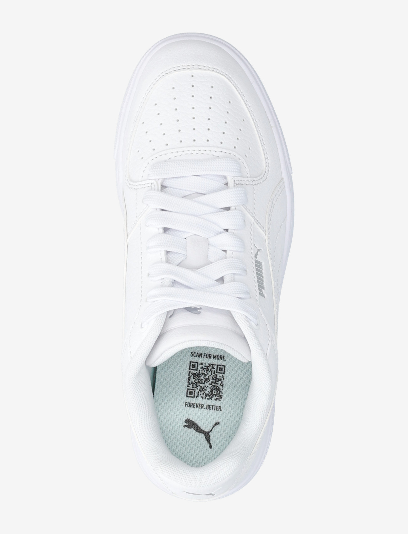 PUMA - Puma Caven III Jr - riided - puma white-puma silver - 3