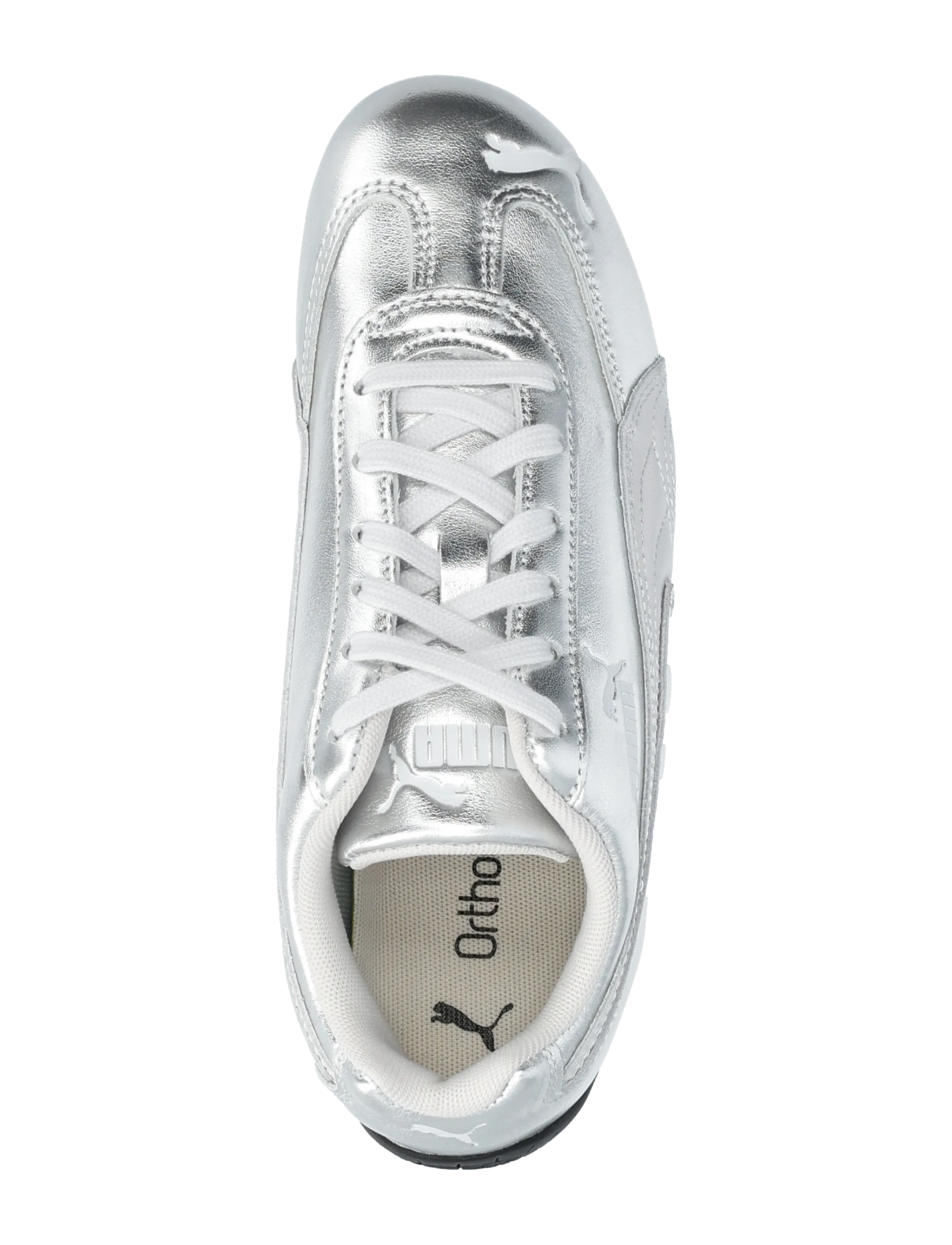 PUMA - Speedcat Silver Wns - låga sneakers - feather gray-puma black - 3