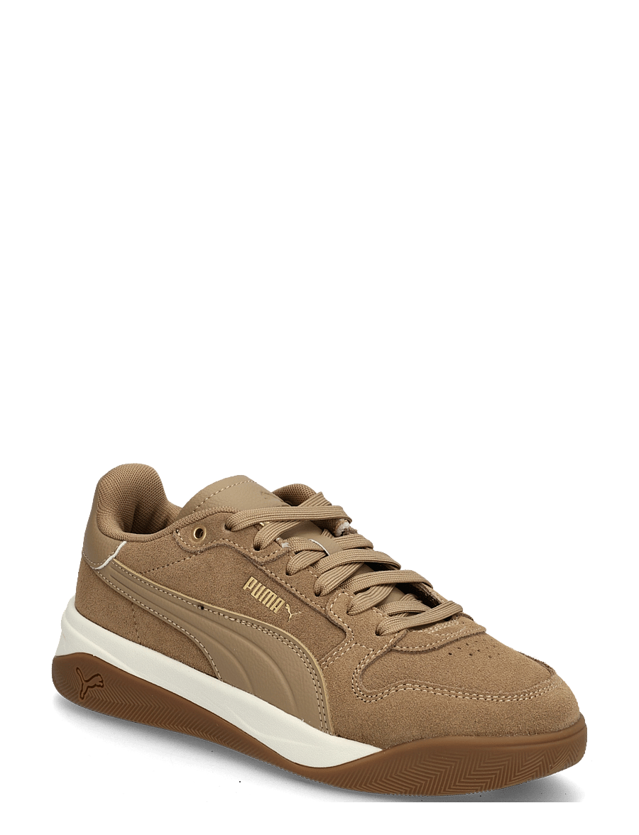 PUMA - Court Bae SD - låga sneakers - soft taupe-soft taupe-puma gold - 0