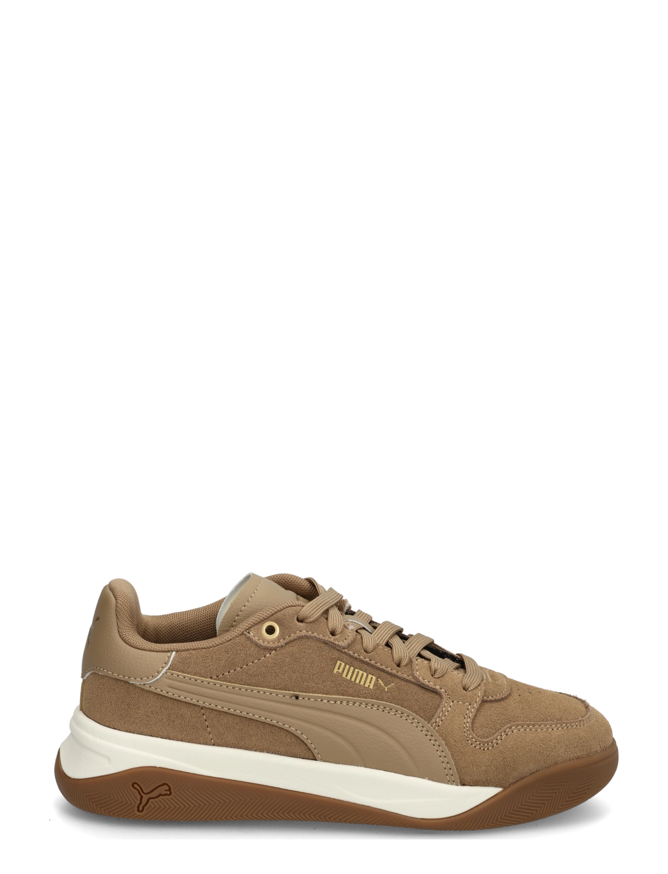 PUMA - Court Bae SD - soft taupe-soft taupe-puma gold - 1