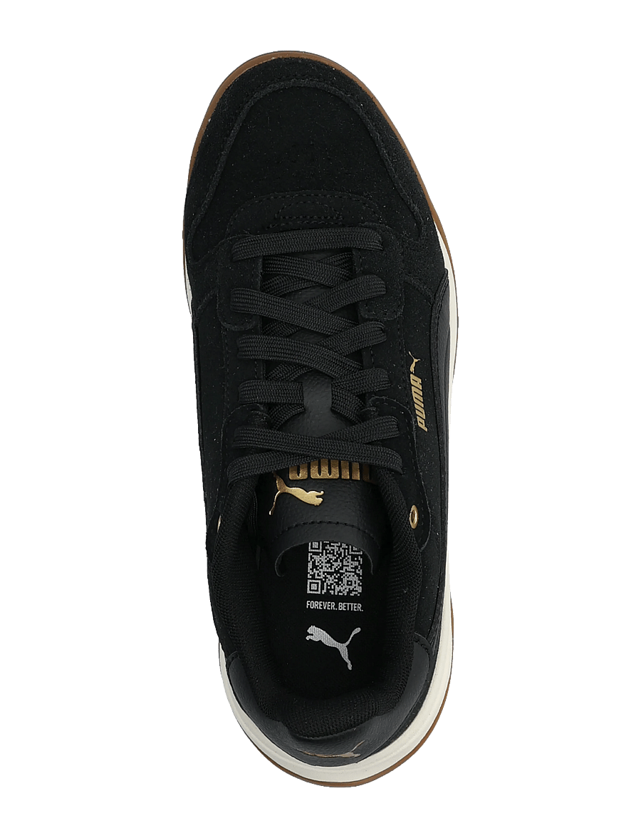 PUMA - Court Bae SD - niedrige sneakers - puma black-puma black-puma gold - 3