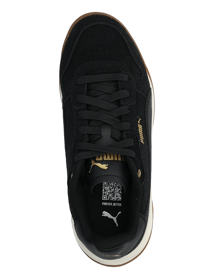 PUMA - Court Bae SD - niedrige sneakers - puma black-puma black-puma gold - 3