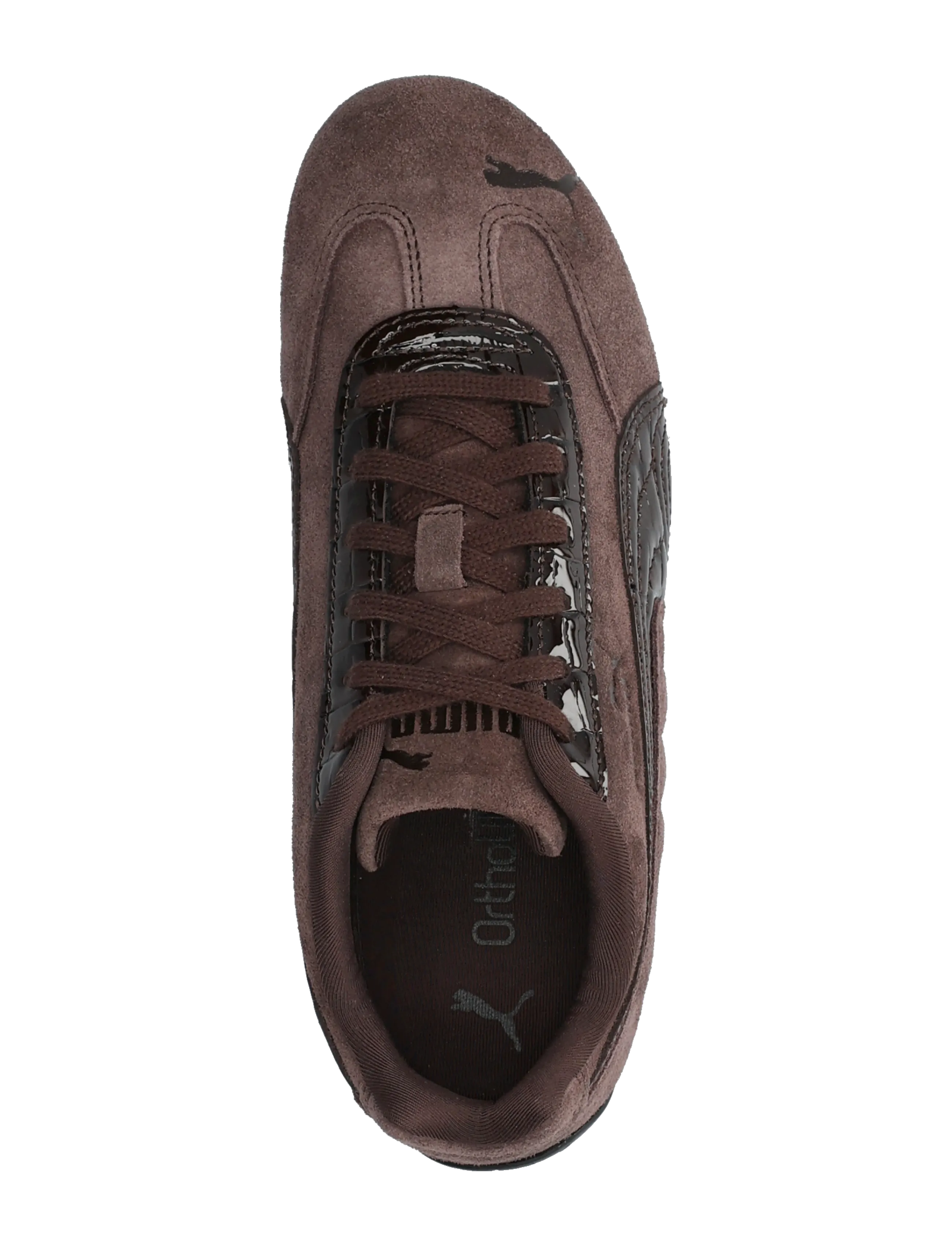 PUMA - Speedcat Croc Wns - lave sneakers - chocolate fondue-puma black - 3