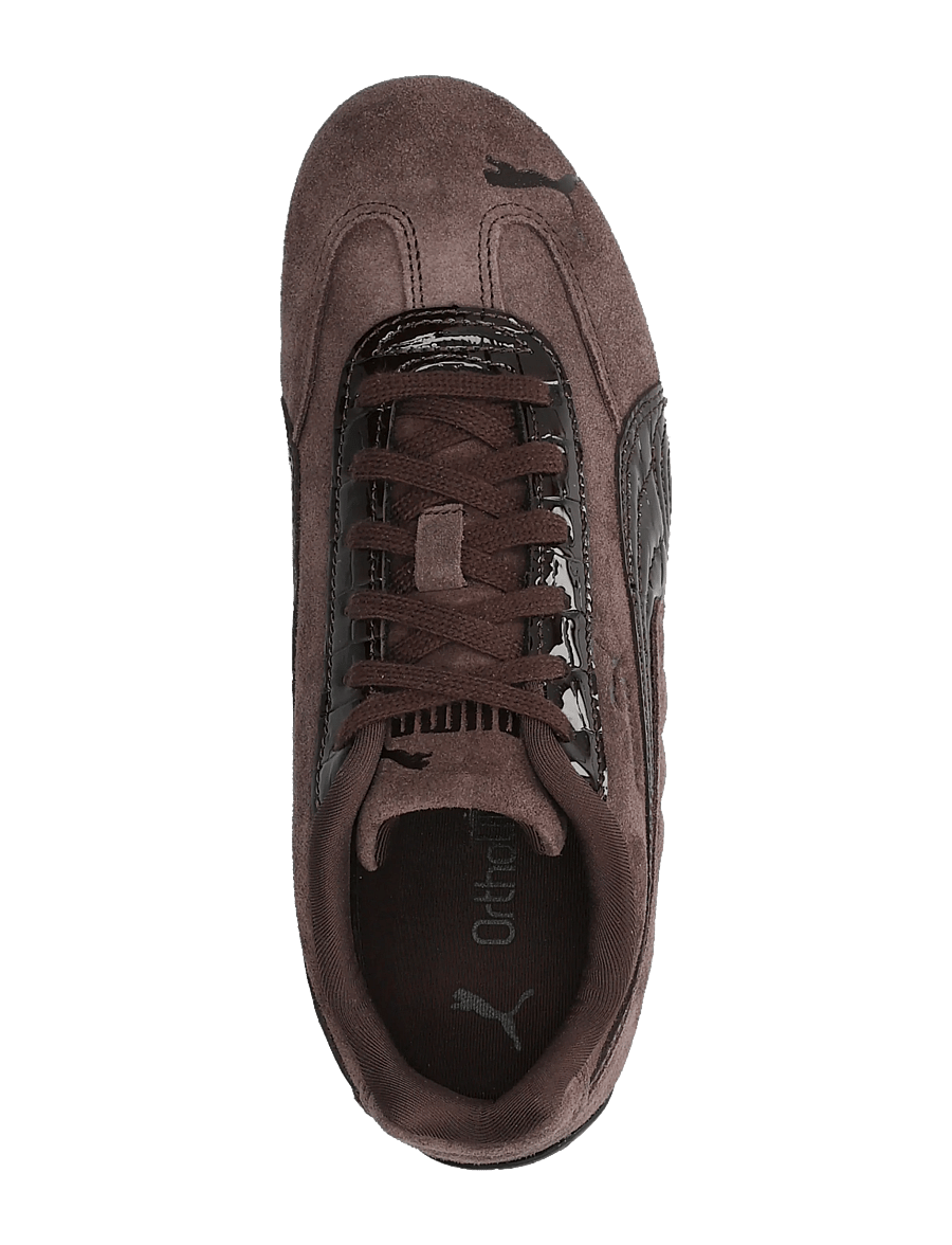 PUMA - Speedcat Croc Wns - lave sneakers - chocolate fondue-puma black - 3