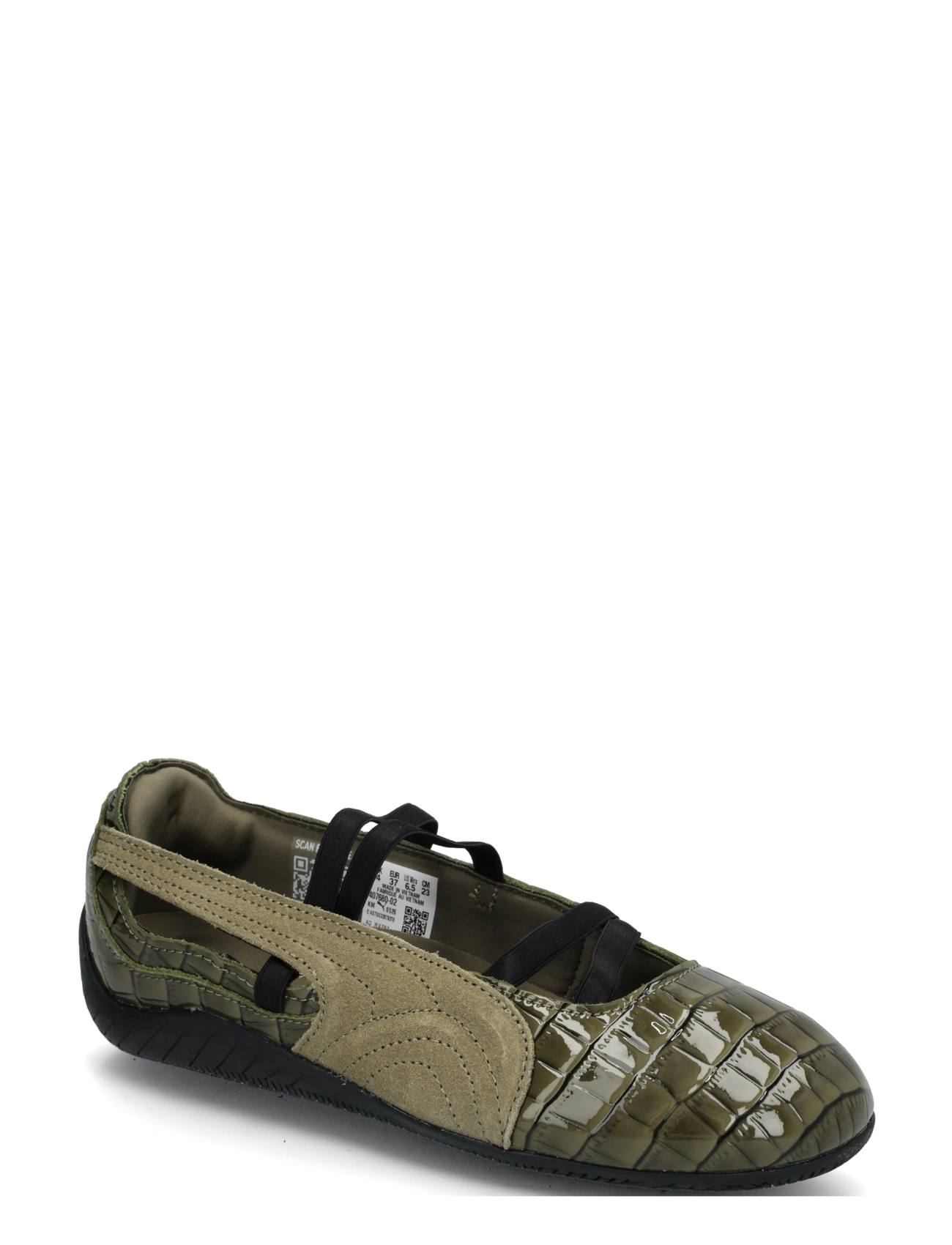 PUMA Speedcat Ballet Croc Wns - Niedrige Sneakers - PUMA OLIVE-PUMA BLACK / khaki/green
