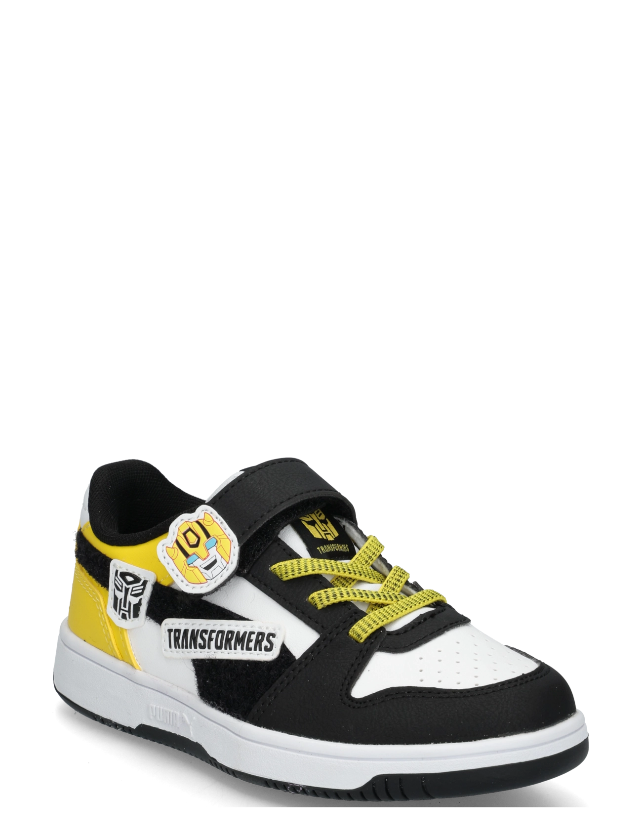 PUMA Rebound Slam Lo Transformers AC+ PS - Inspiration - PUMA WHITE-PUMA BLACK-BRIGHT MANGO YELLOW / white