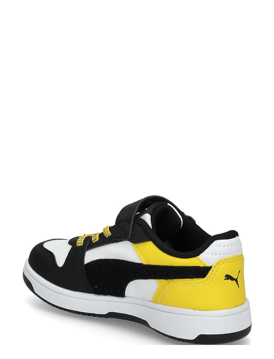 PUMA - Rebound Slam Lo Transformers AC+ PS - kleidung - puma white-puma black-bright mango yellow - 1