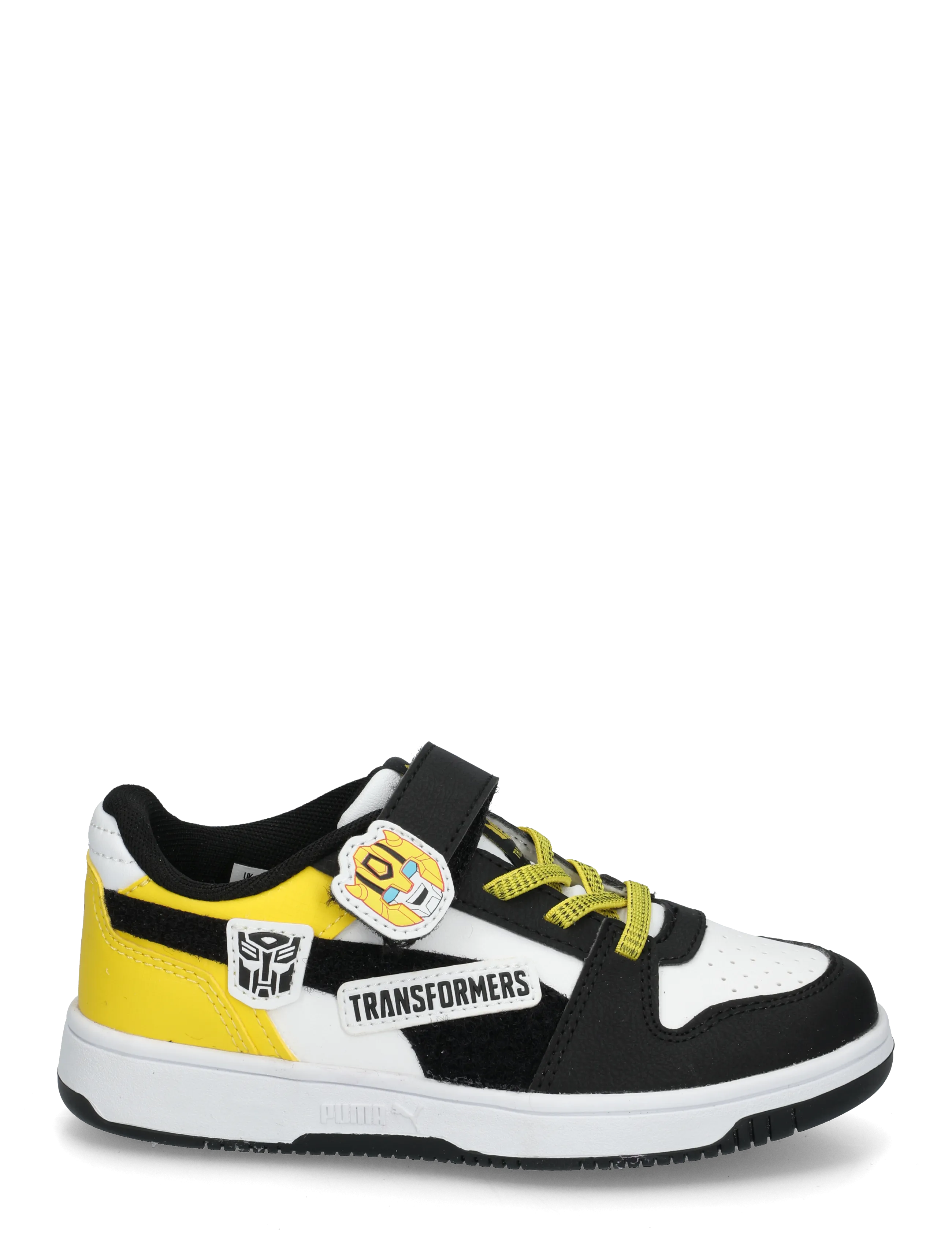 PUMA - Rebound Slam Lo Transformers AC+ PS - kleidung - puma white-puma black-bright mango yellow - 2