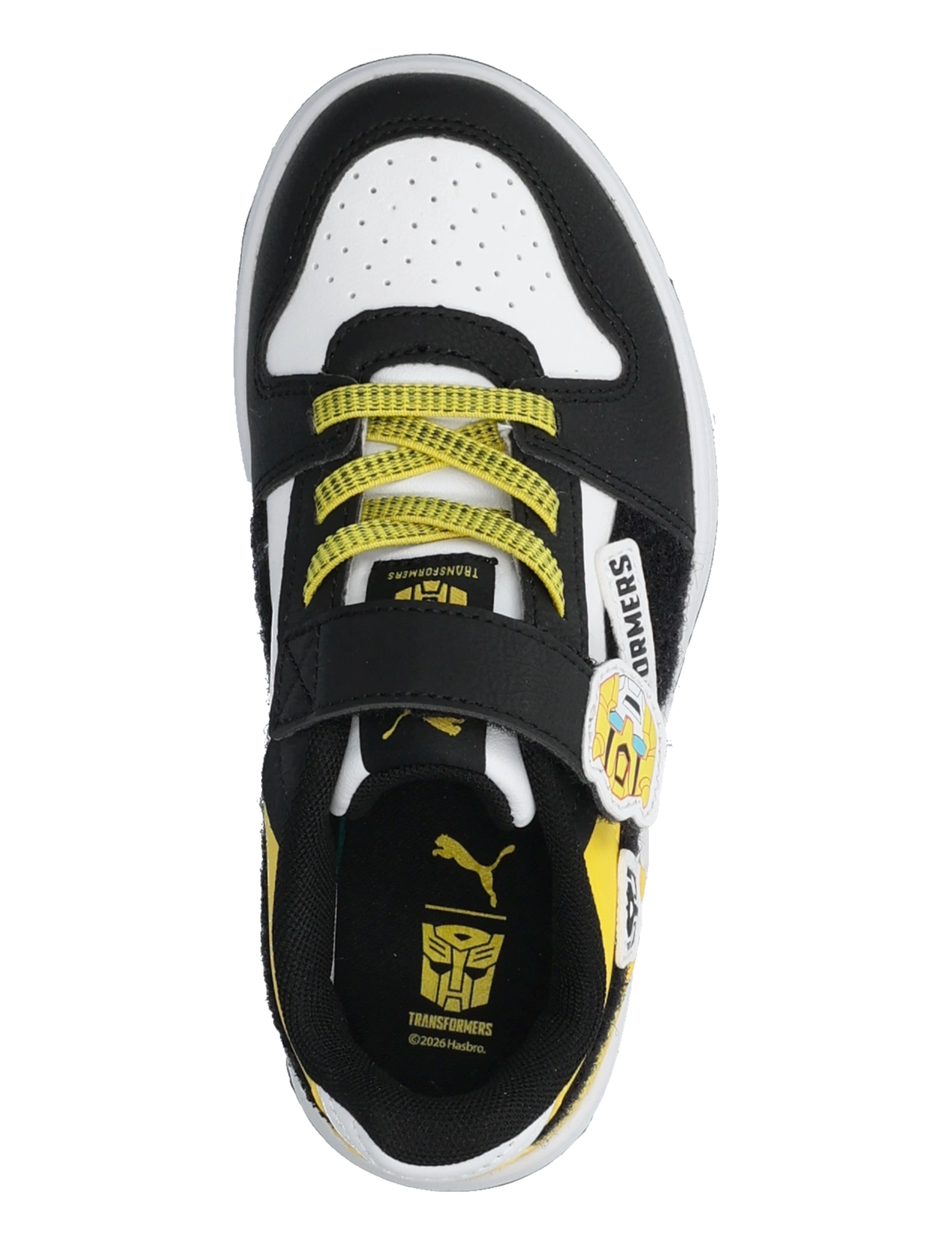 PUMA - Rebound Slam Lo Transformers AC+ PS - kleidung - puma white-puma black-bright mango yellow - 3
