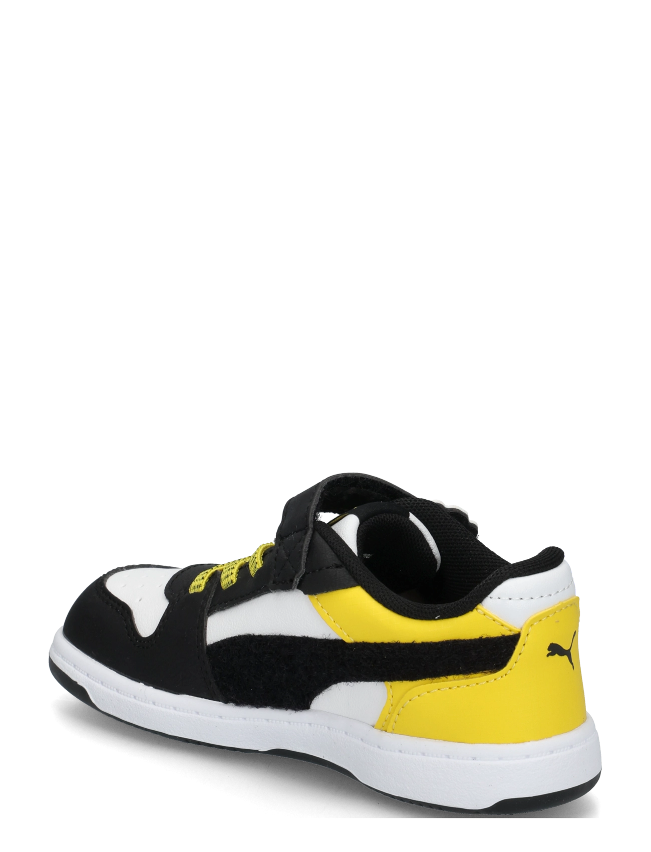 PUMA - Rebound Slam Lo Transformers AC+ Inf - puma white-puma black-bright mango yellow - 1