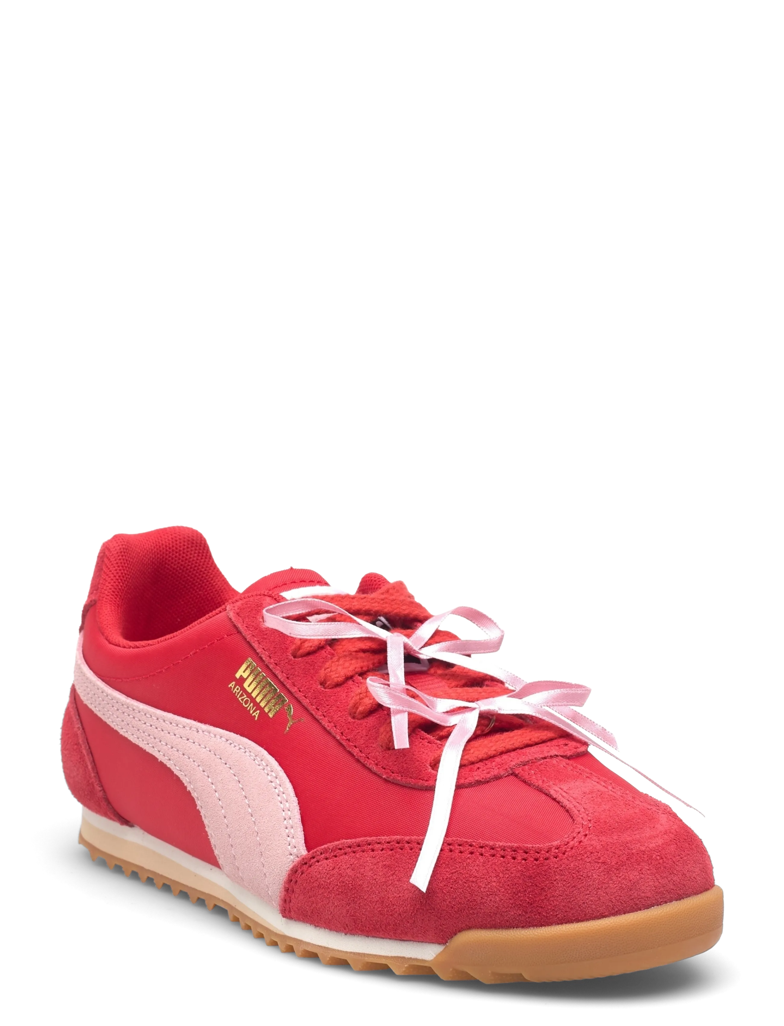 PUMA Arizona Bow Wns, 41, Red, Sport Sneakers > Sport Low Top Sneakers, Dame