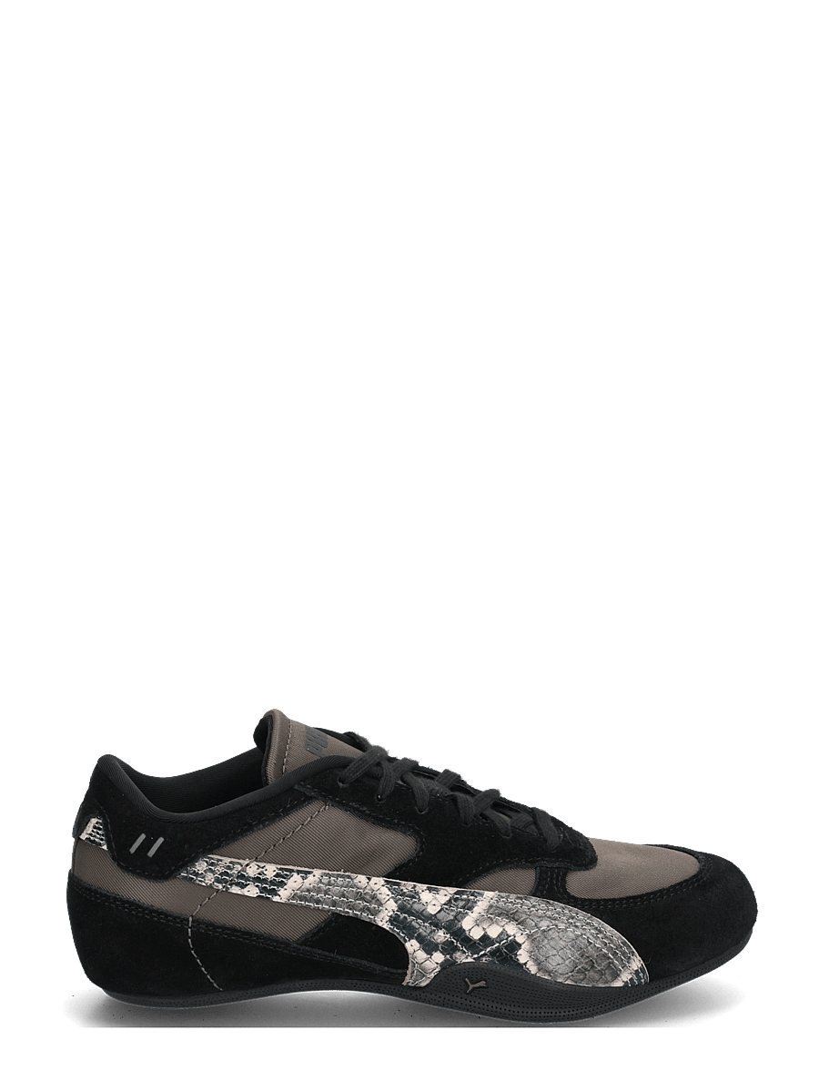 PUMA - Bella Mina Snake Wns - låga sneakers - matte bronze-puma black - 2