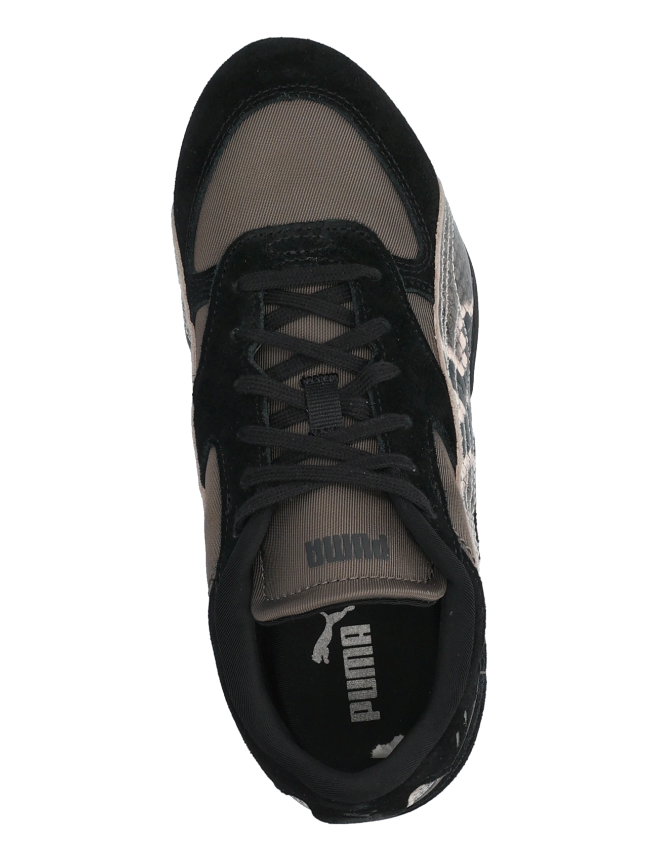 PUMA - Bella Mina Snake Wns - låga sneakers - matte bronze-puma black - 3
