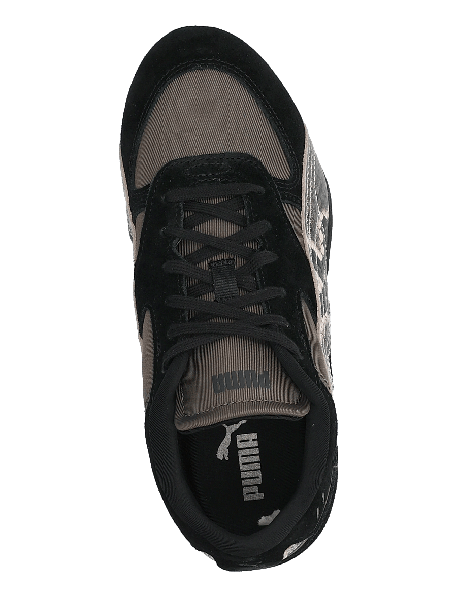 PUMA - Bella Mina Snake Wns - låga sneakers - matte bronze-puma black - 3