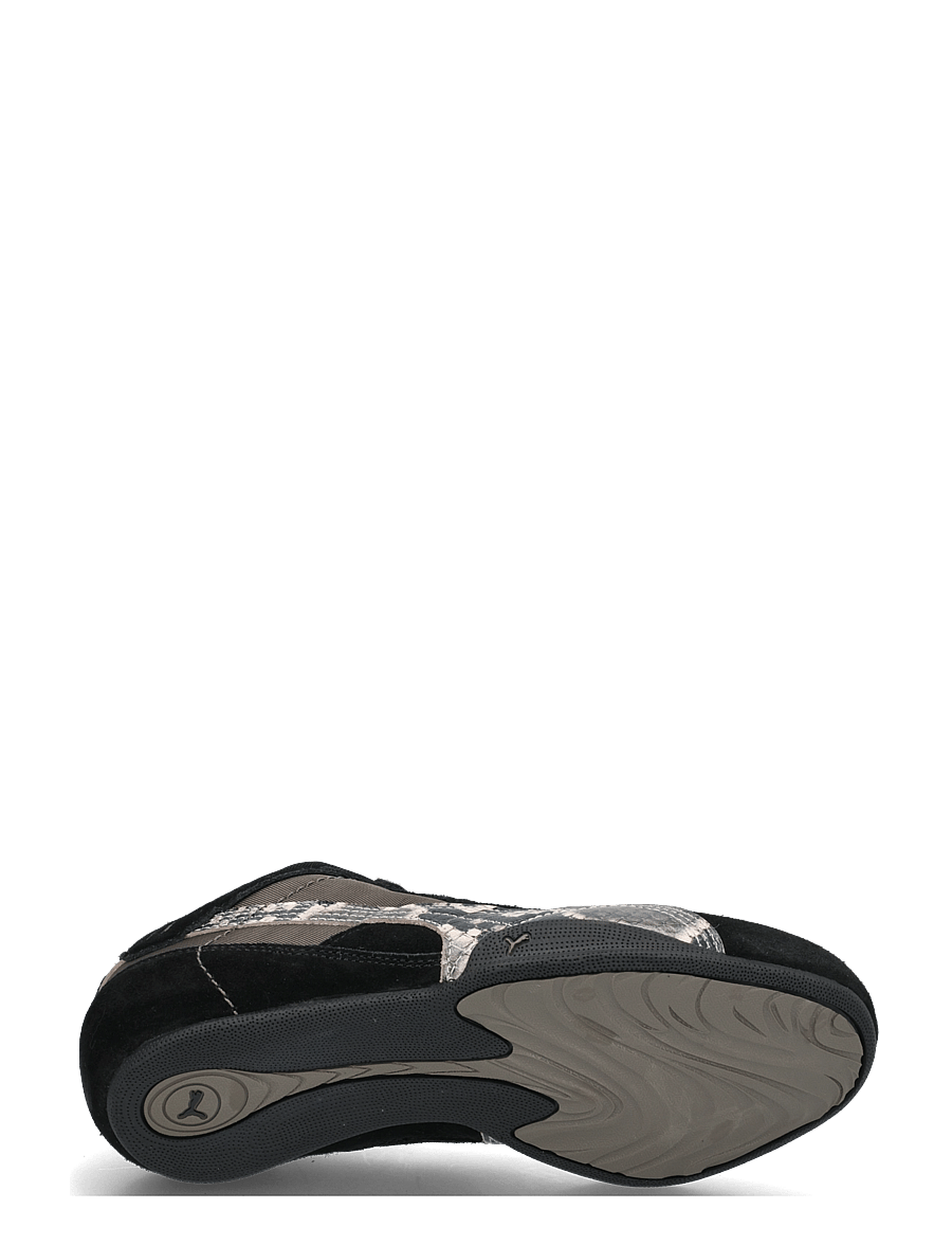 PUMA - Bella Mina Snake Wns - låga sneakers - matte bronze-puma black - 4