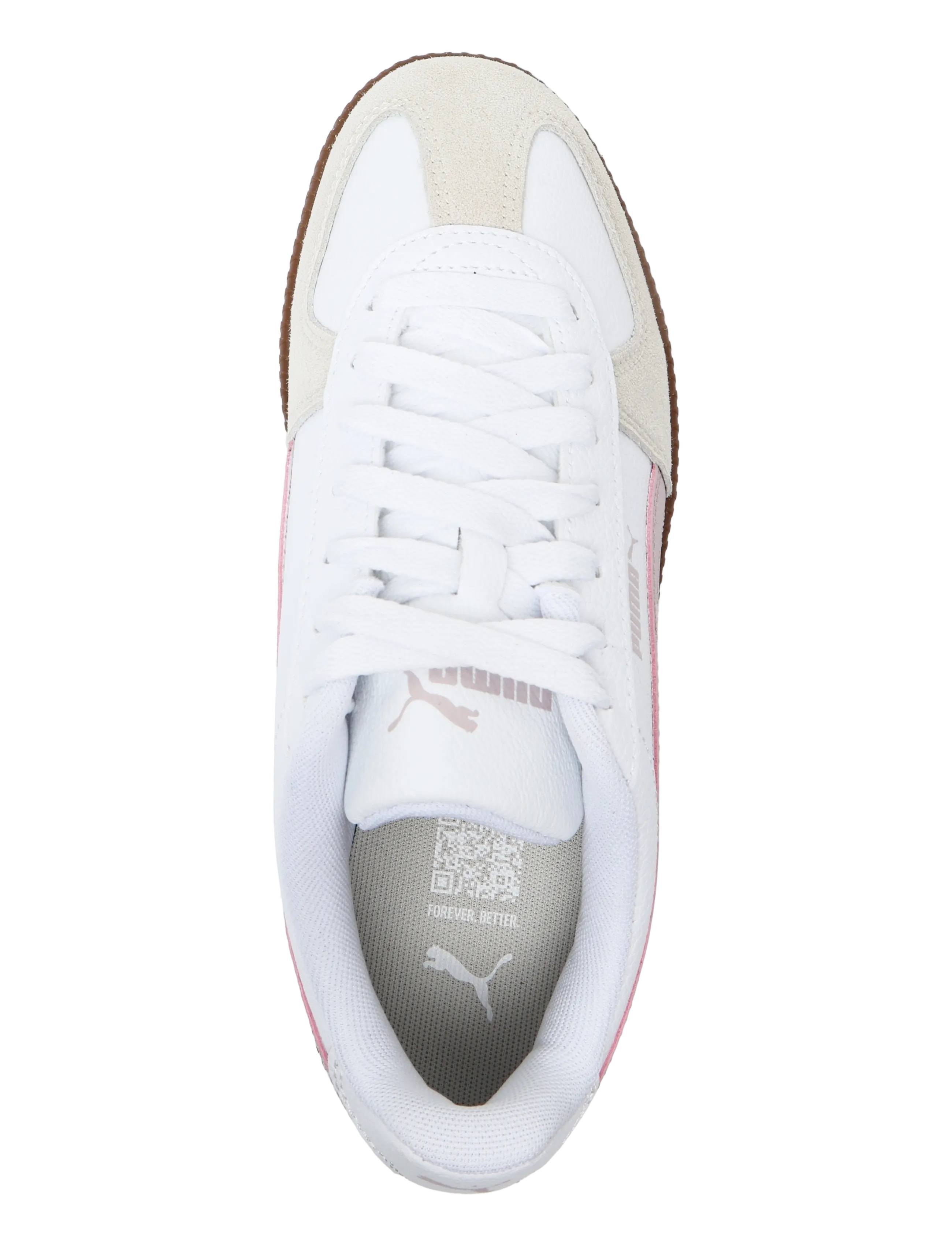 PUMA - Puma Club LT Jr - riided - puma white-misty pink-gum - 3