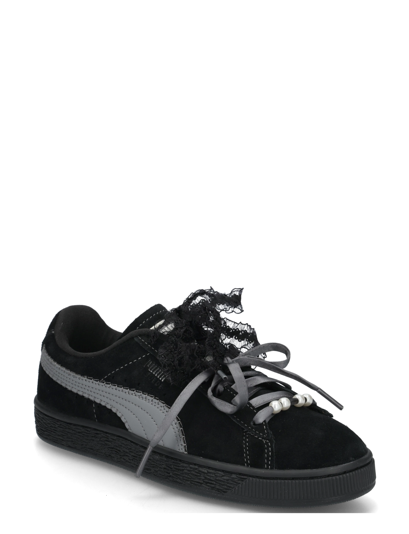PUMA Suede Bloom Wns - Sneakers - PUMA BLACK-SLATE SKY / black