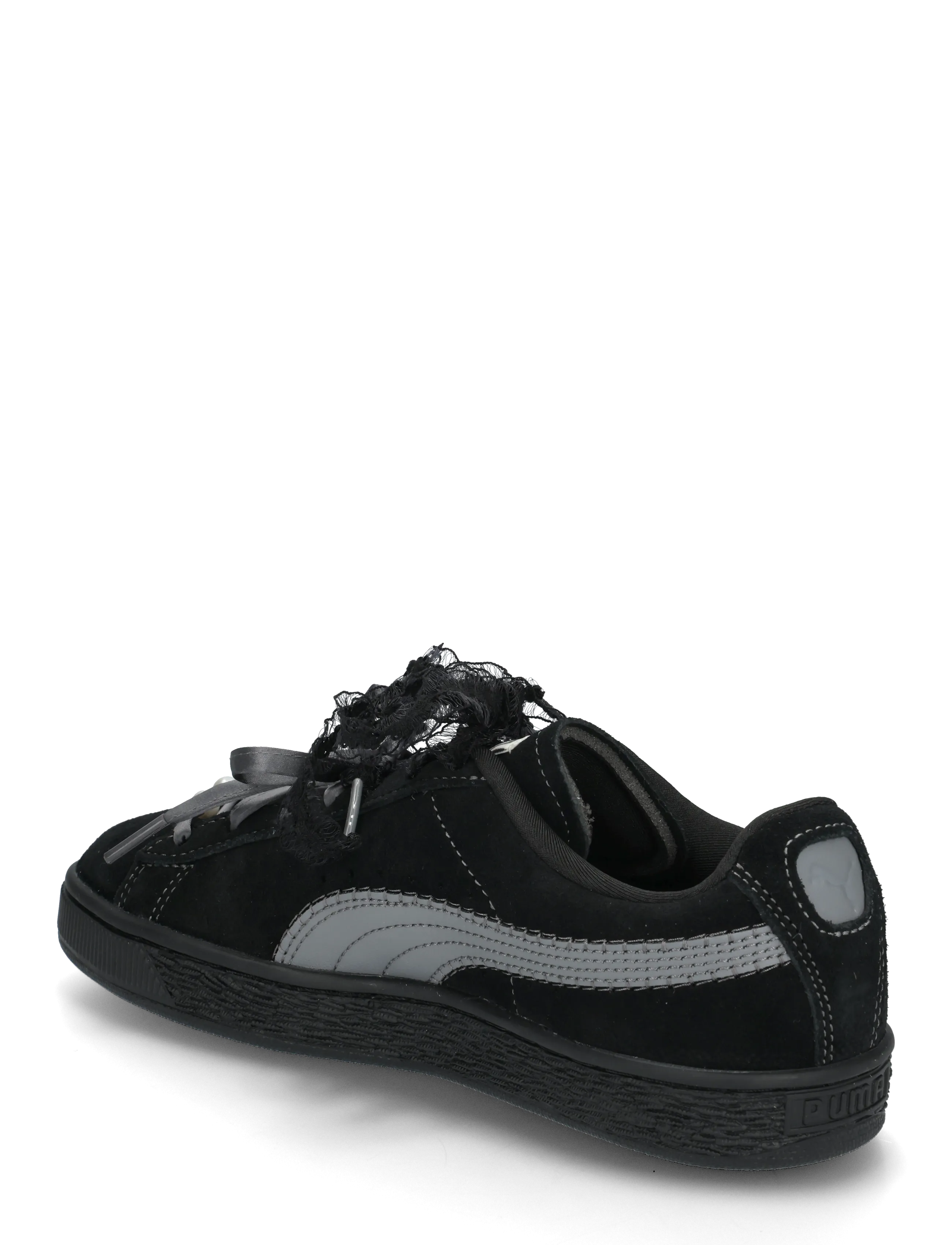 PUMA - Suede Bloom Wns - niedrige sneakers - puma black-slate sky - 1