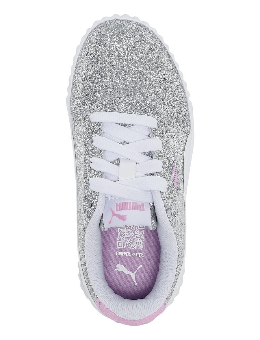 PUMA - Carina 3.0 Glitz PS - lave sneakers - puma silver-puma white - 3