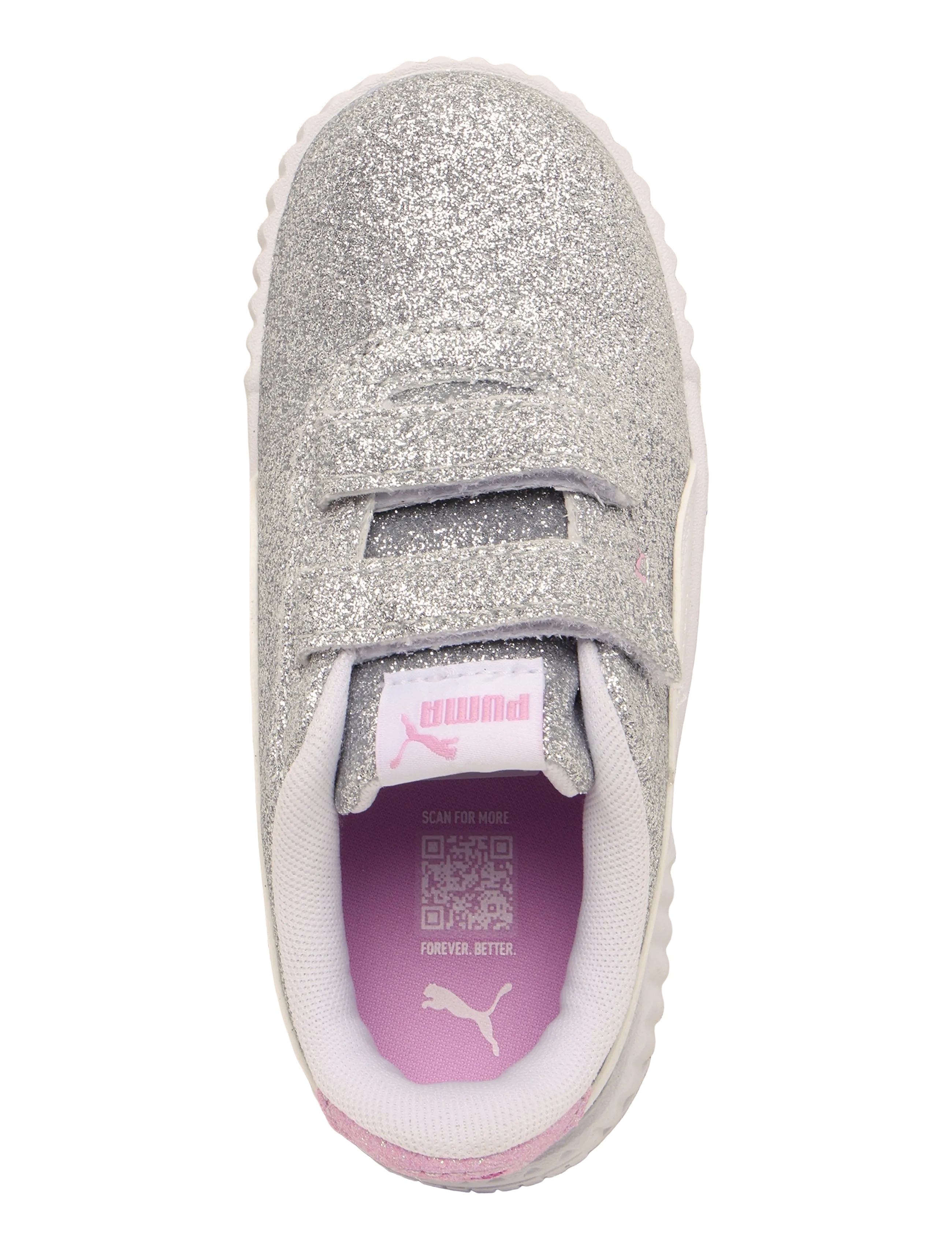 PUMA - Carina 3.0 Glitz V Inf - tøj - puma silver-puma white - 3