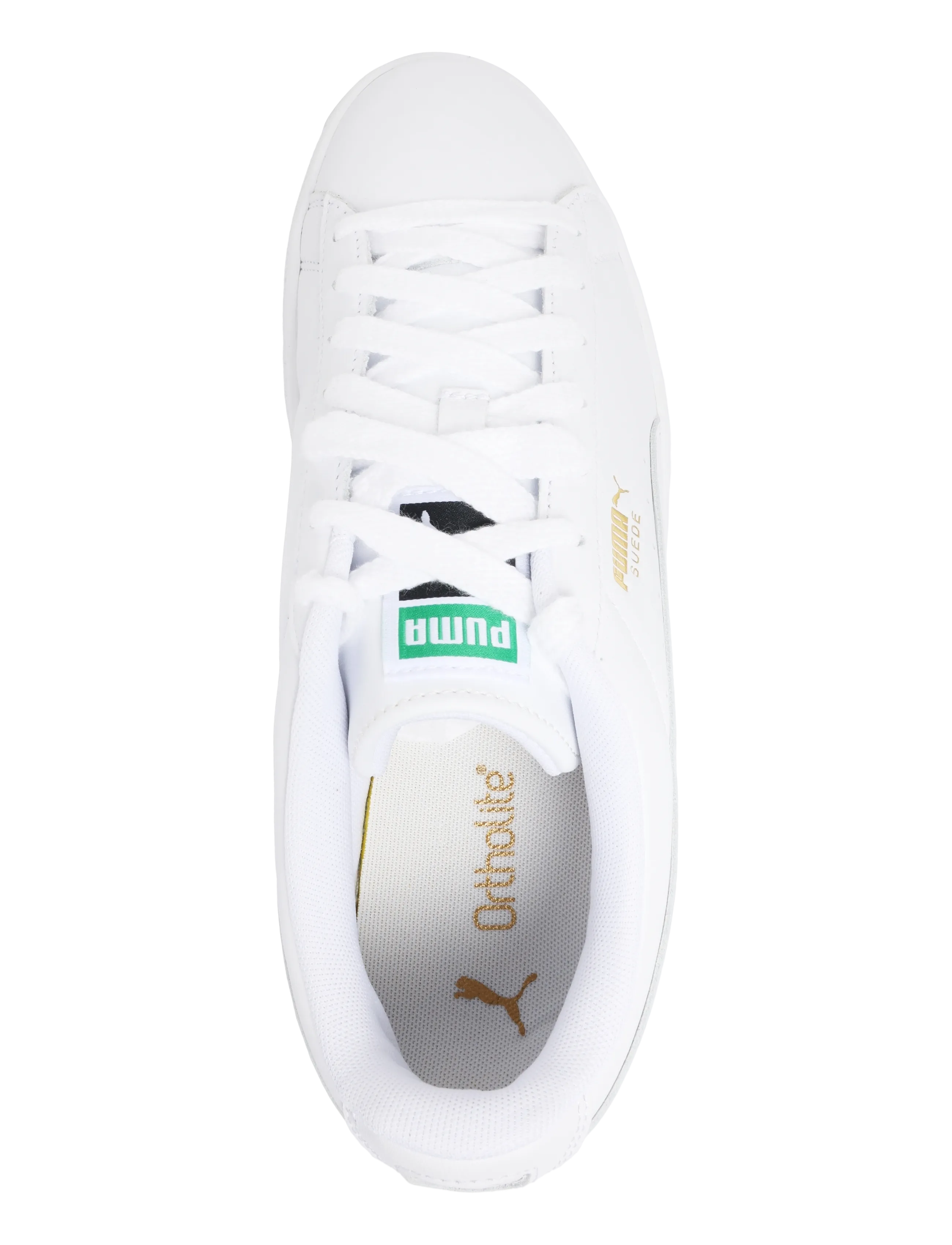 PUMA - Suede - puma white-archive green - 3