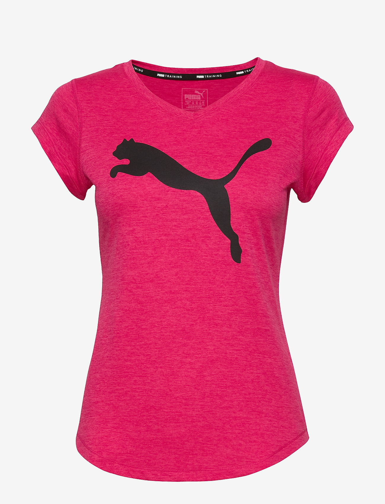 PUMA - Heather Cat Tee - bright rose heather - 0