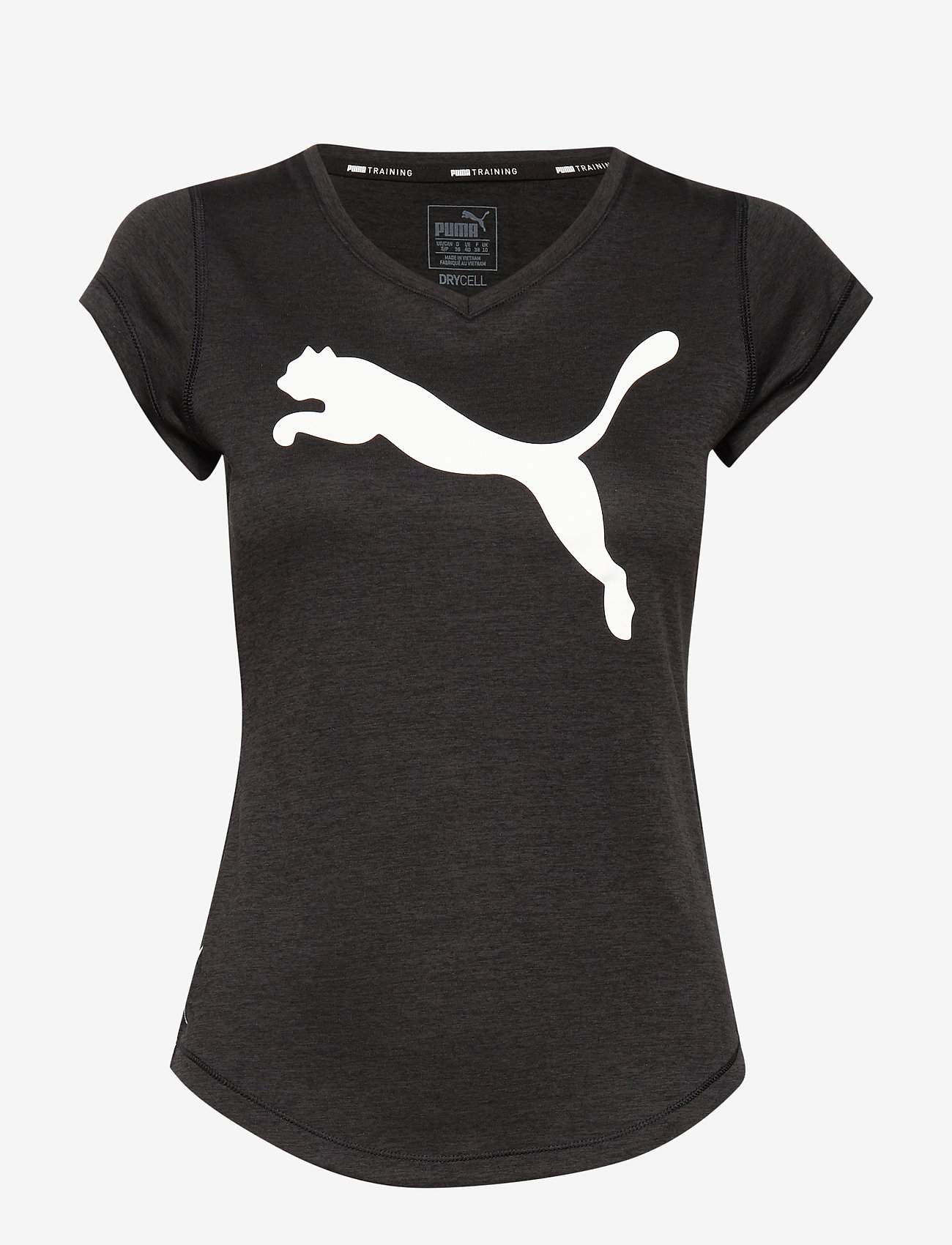Heather Cat Tee - PUMA BLACK