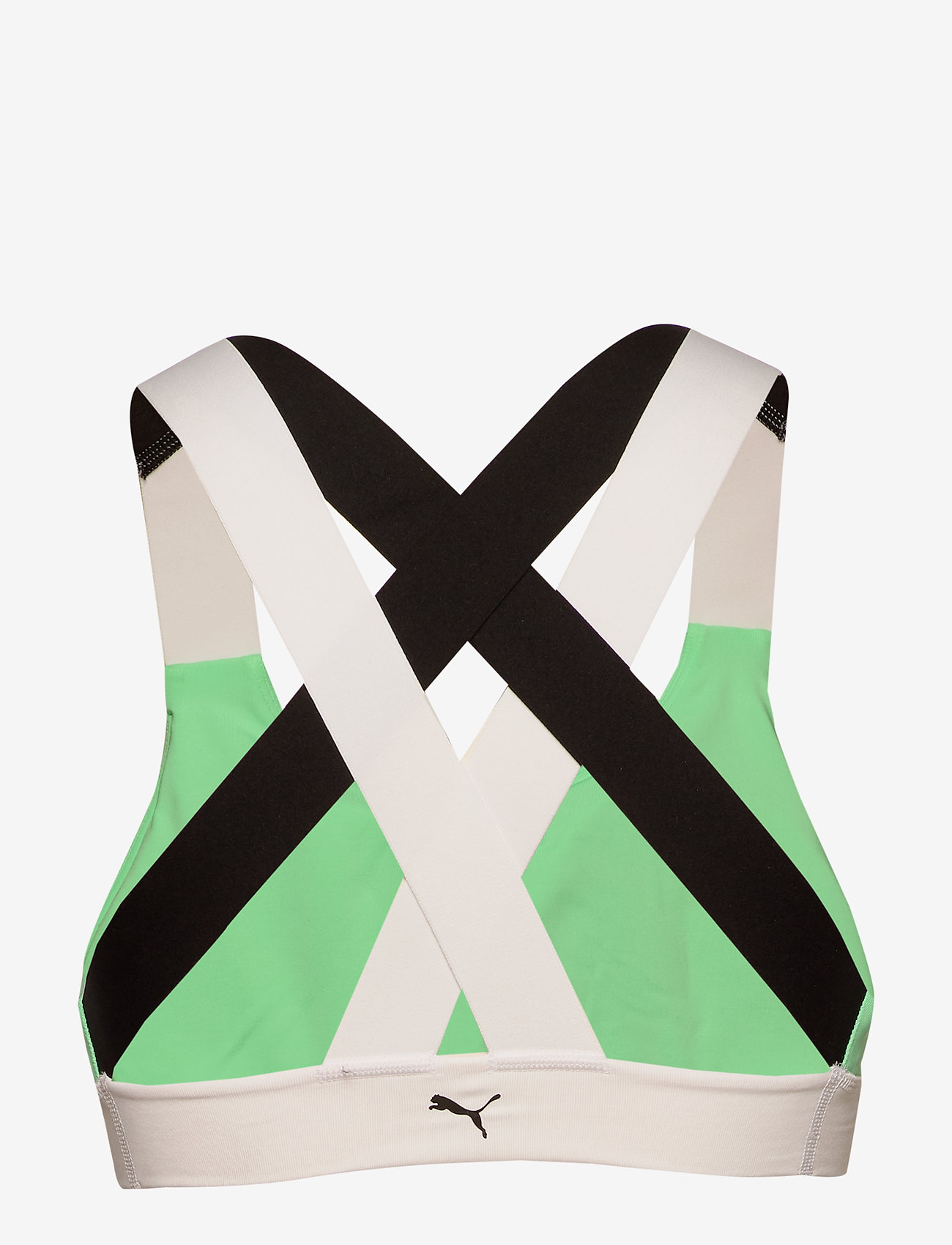 PUMA - Feel It Bra M - green glimmer-puma white - 1