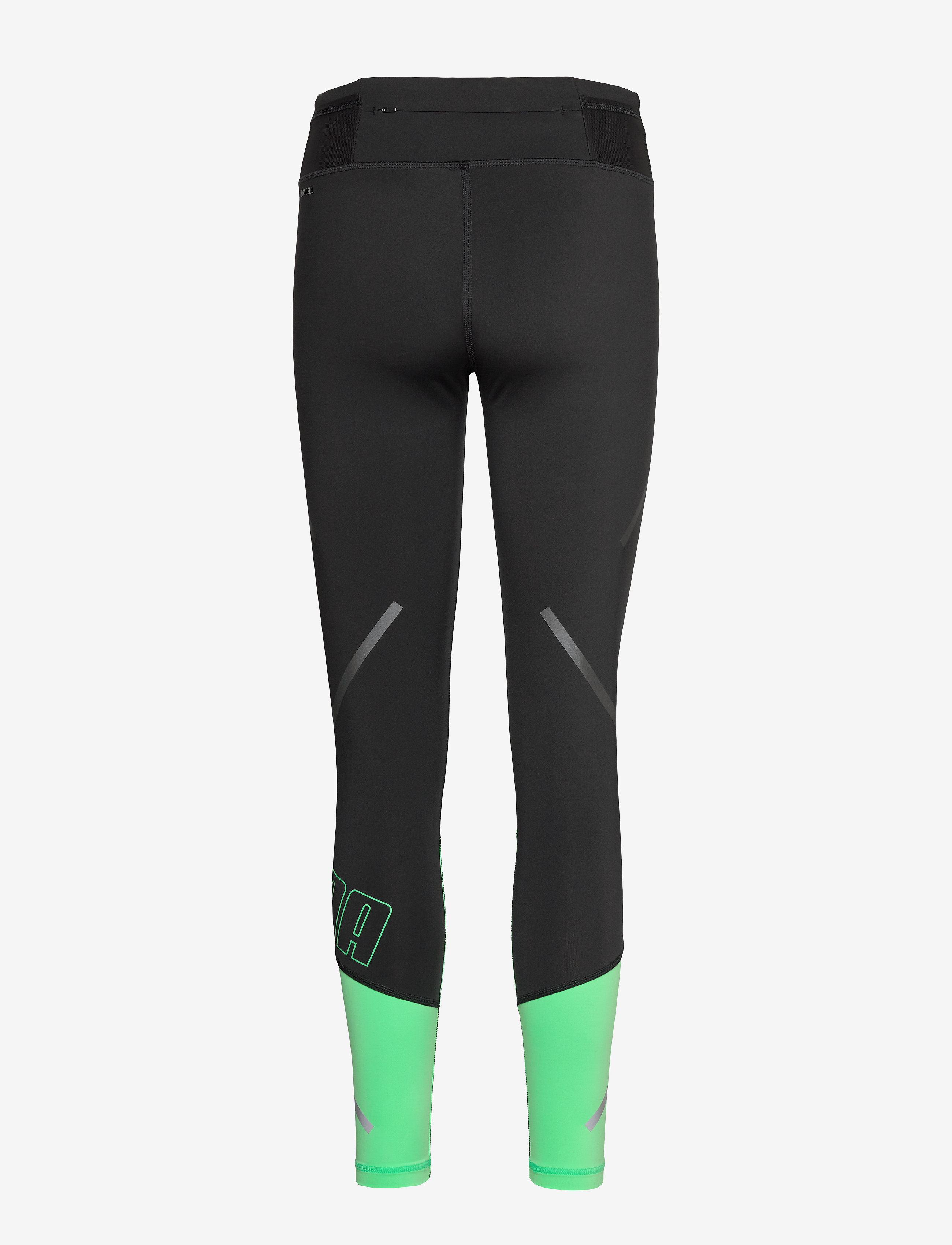 PUMA - Runner ID Thermo-R+ 7/8 Tight - puma black-green glimmer - 1