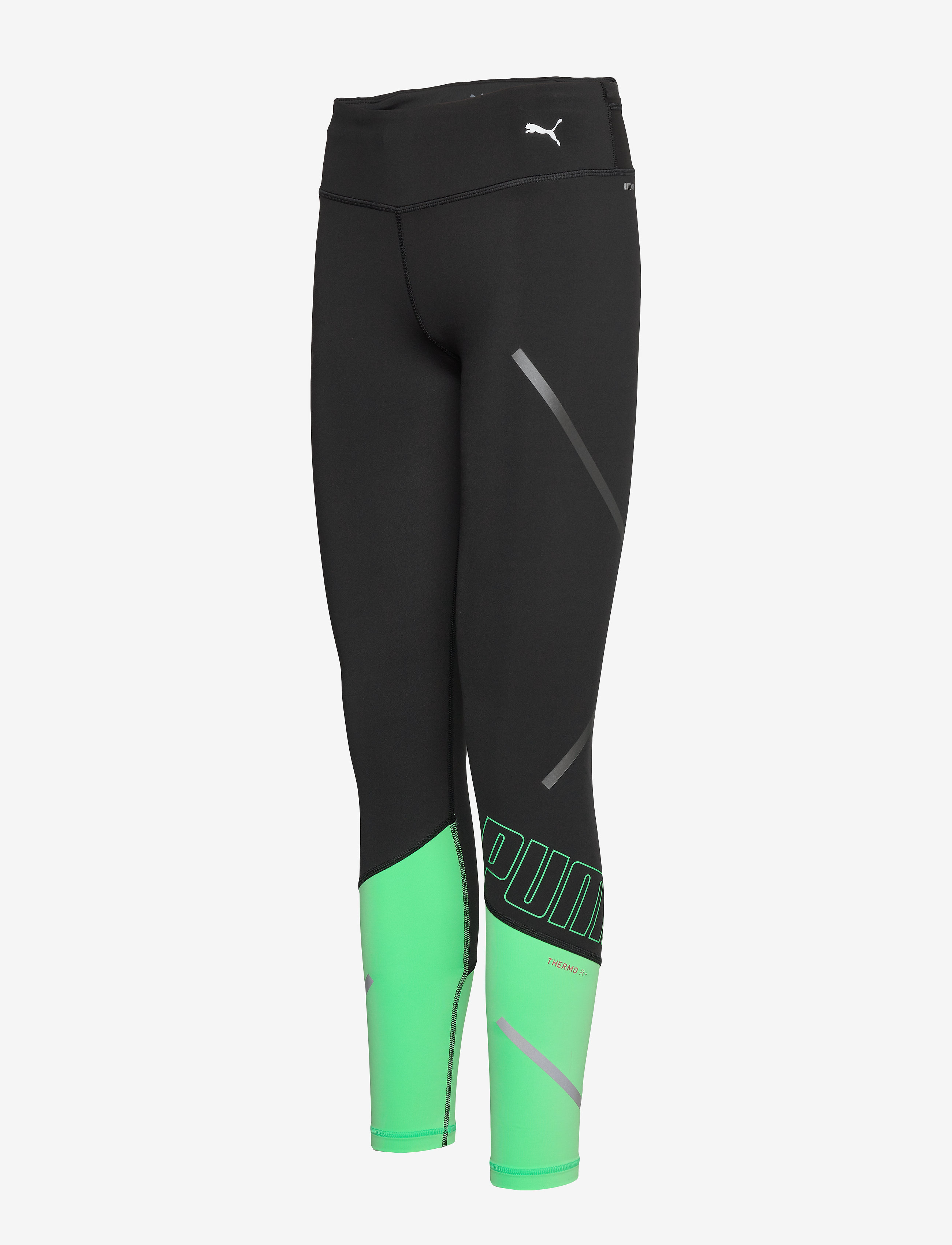 PUMA - Runner ID Thermo-R+ 7/8 Tight - puma black-green glimmer - 2