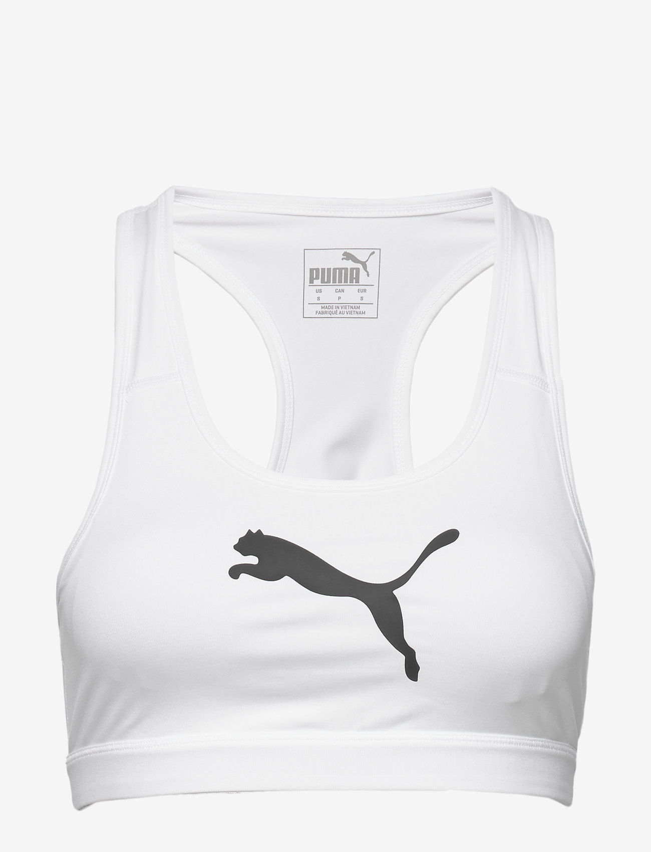 PUMA 4Keeps Bra PM - PUMA WHITE-PUMA BLACK CAT