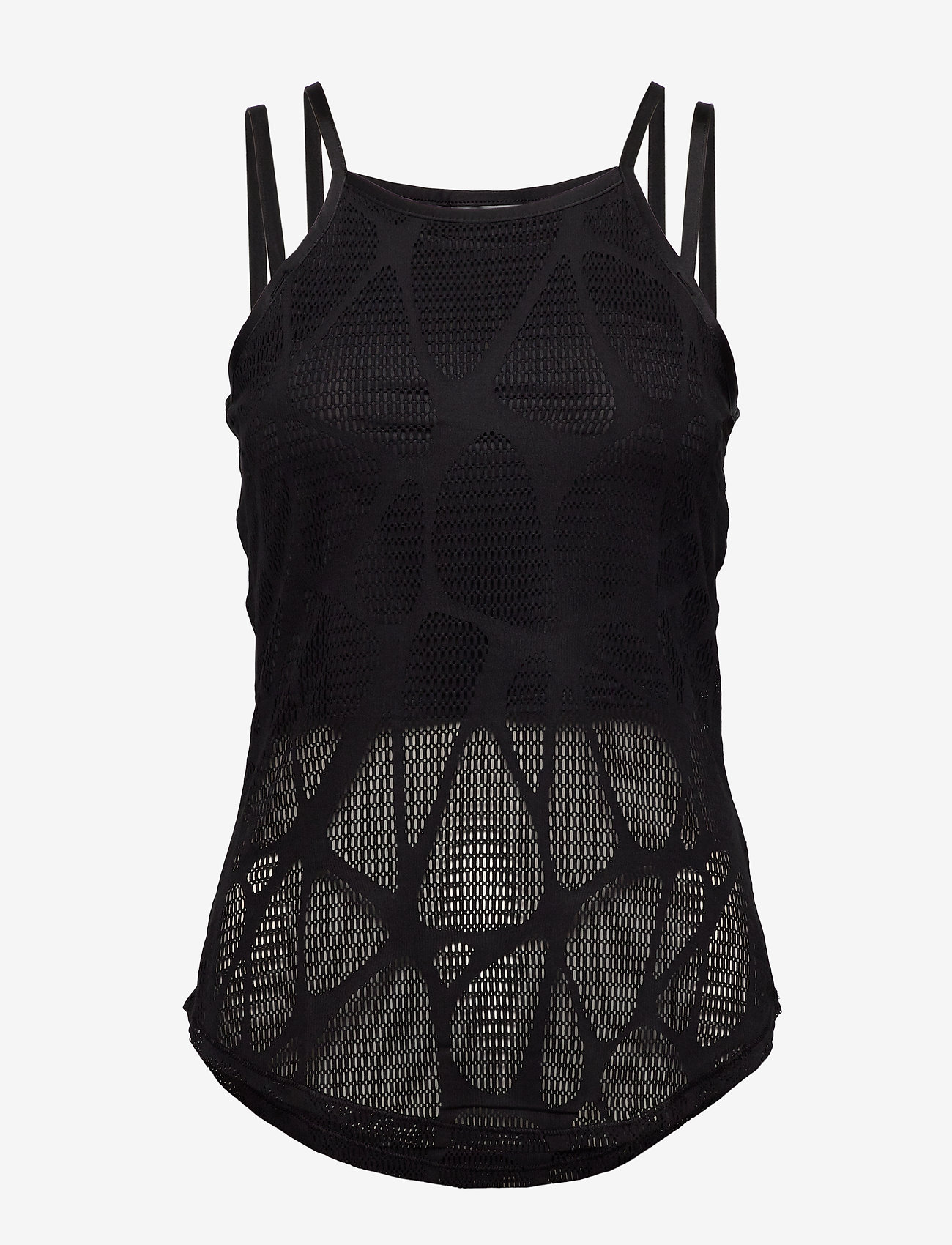 PUMA - Studio Strappy Lace Tank - puma black - 0