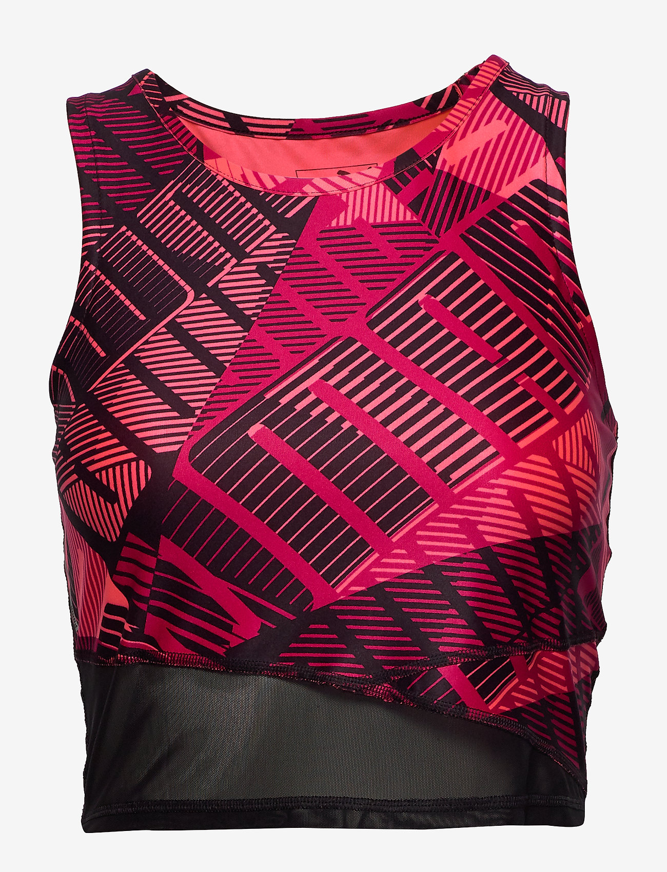 PUMA - Be Bold AOP Crop - bright rose-print - 0