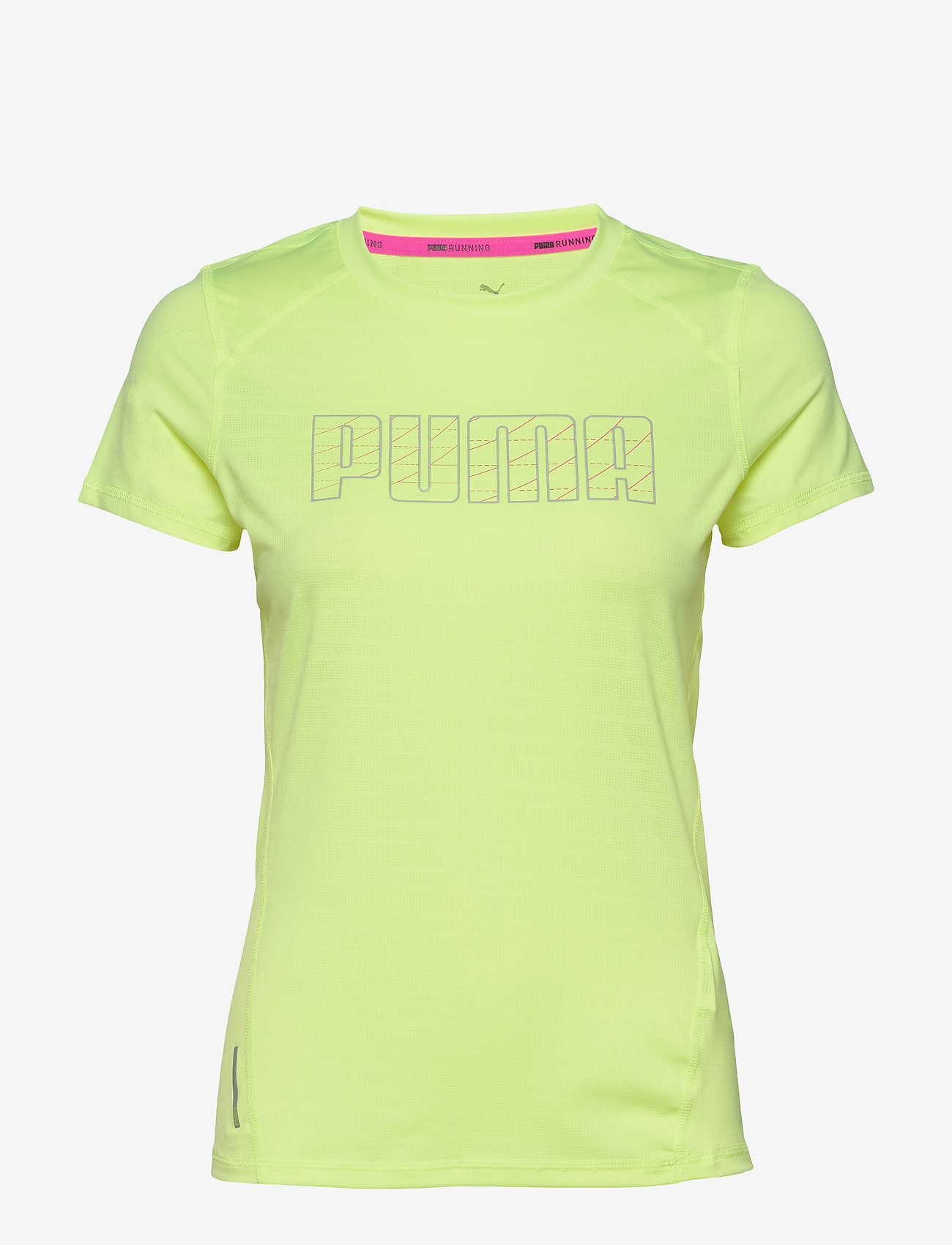 Run Logo SS Tee - FIZZY YELLOW