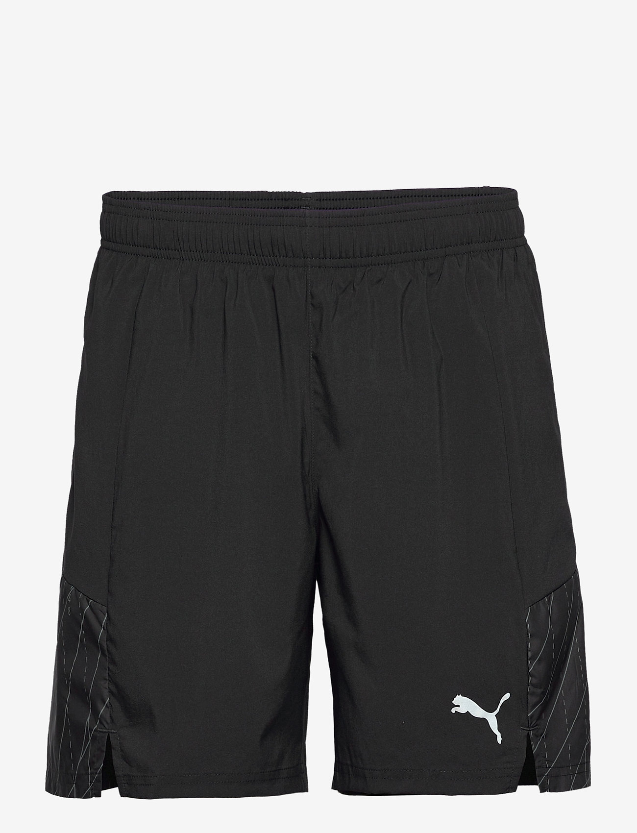 PUMA - Run Graphic Woven 7" Short - puma black-ultra gray - 0