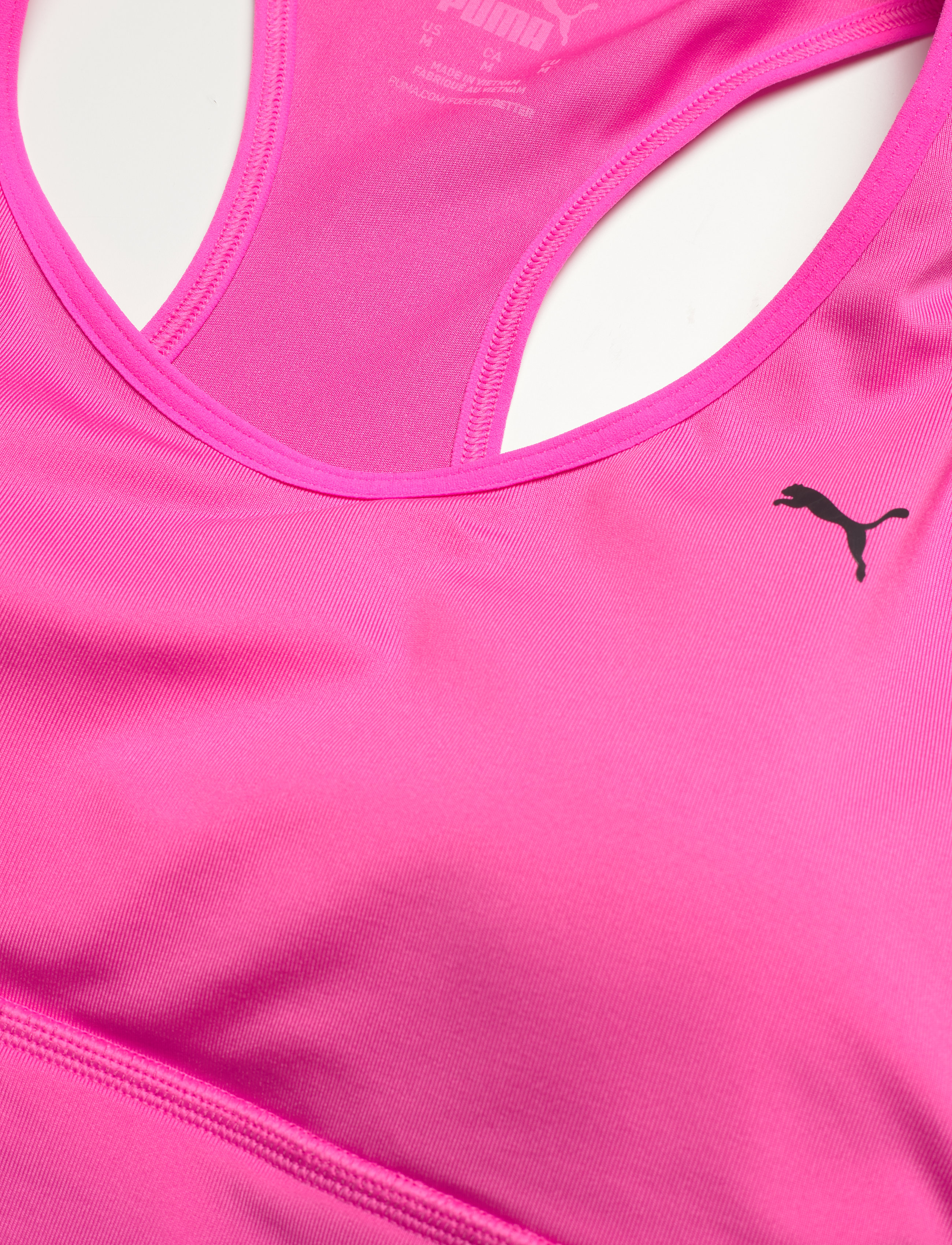 PUMA - Mid Impact Long Line Bra - luminous pink - 2