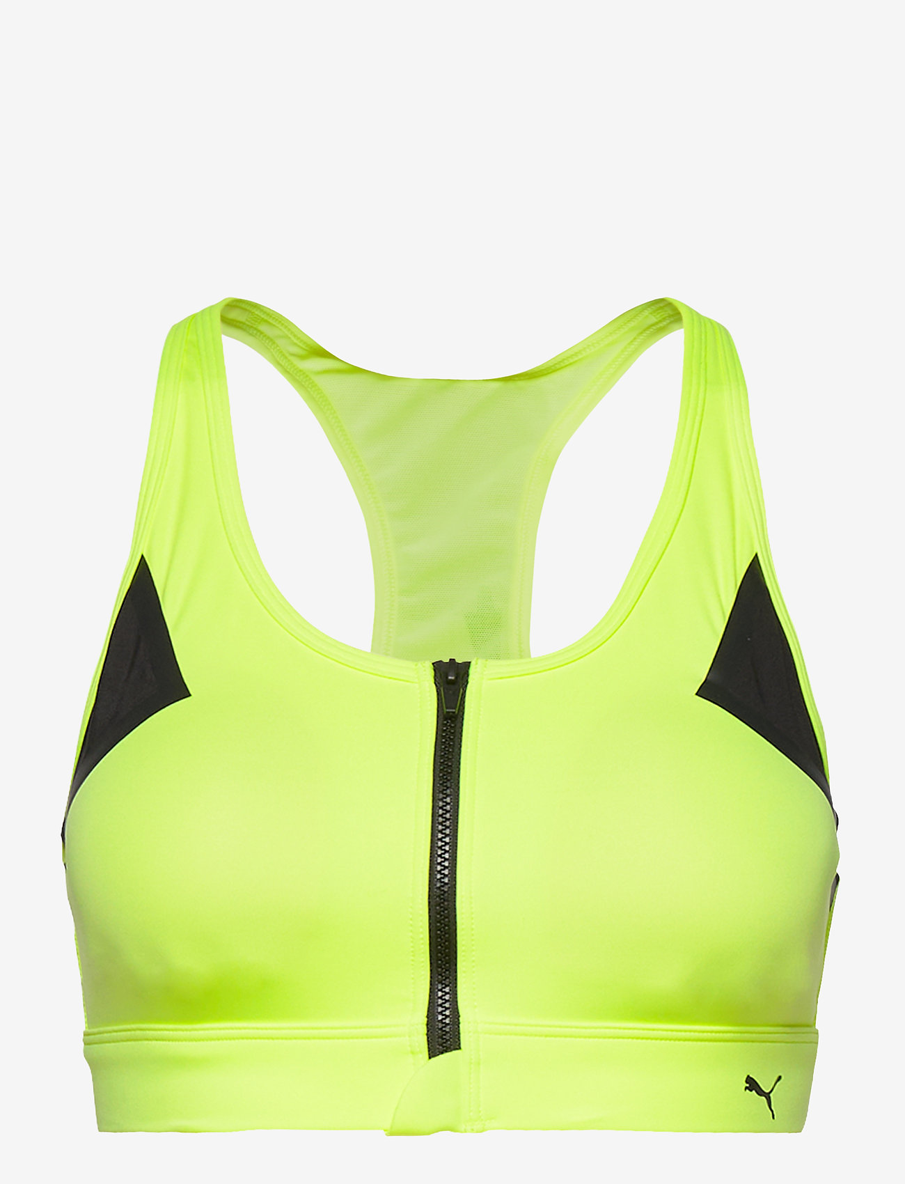 High Impact Front Zip Bra - FIZZY YELLOW