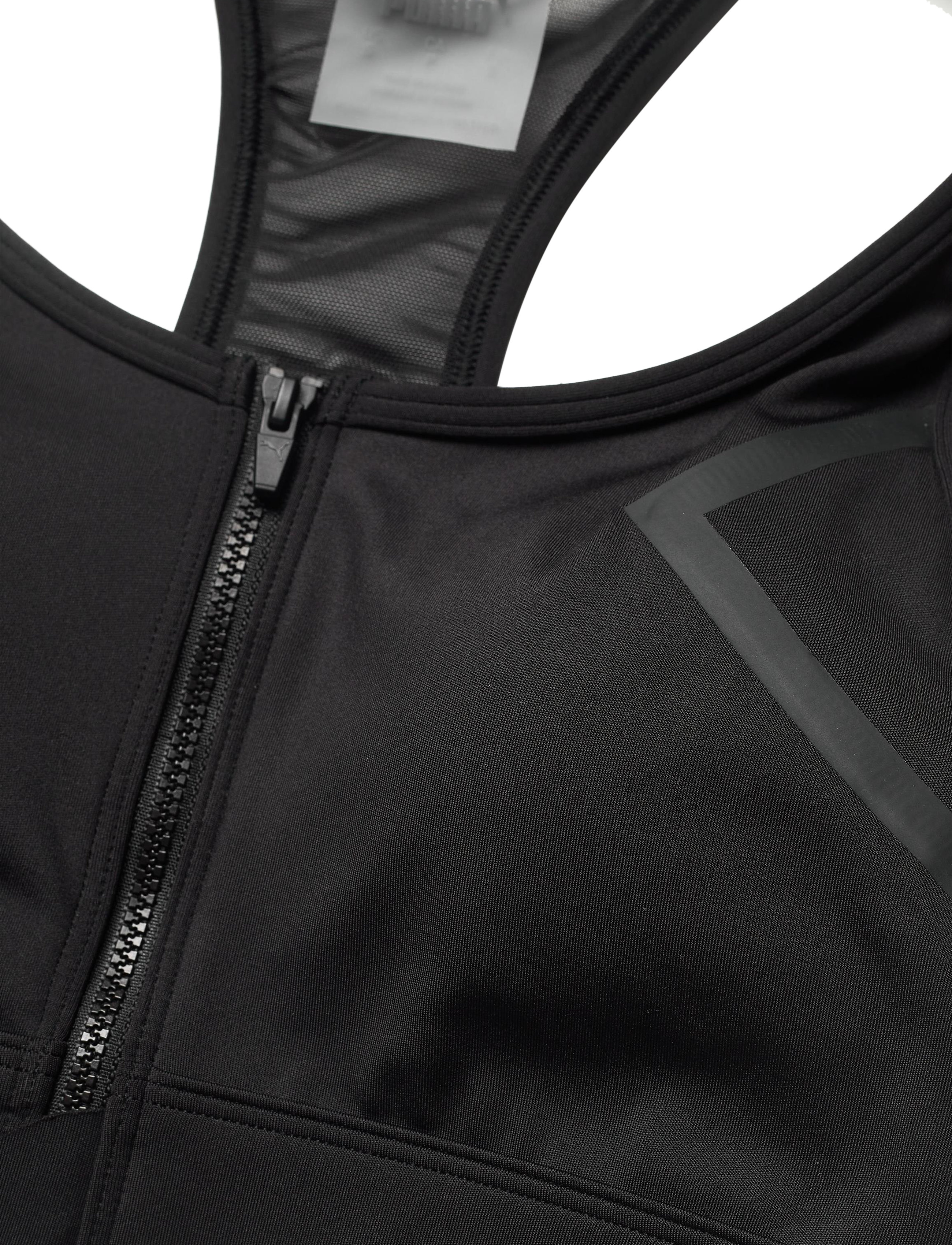 PUMA - High Impact Front Zip Bra - puma black - 2
