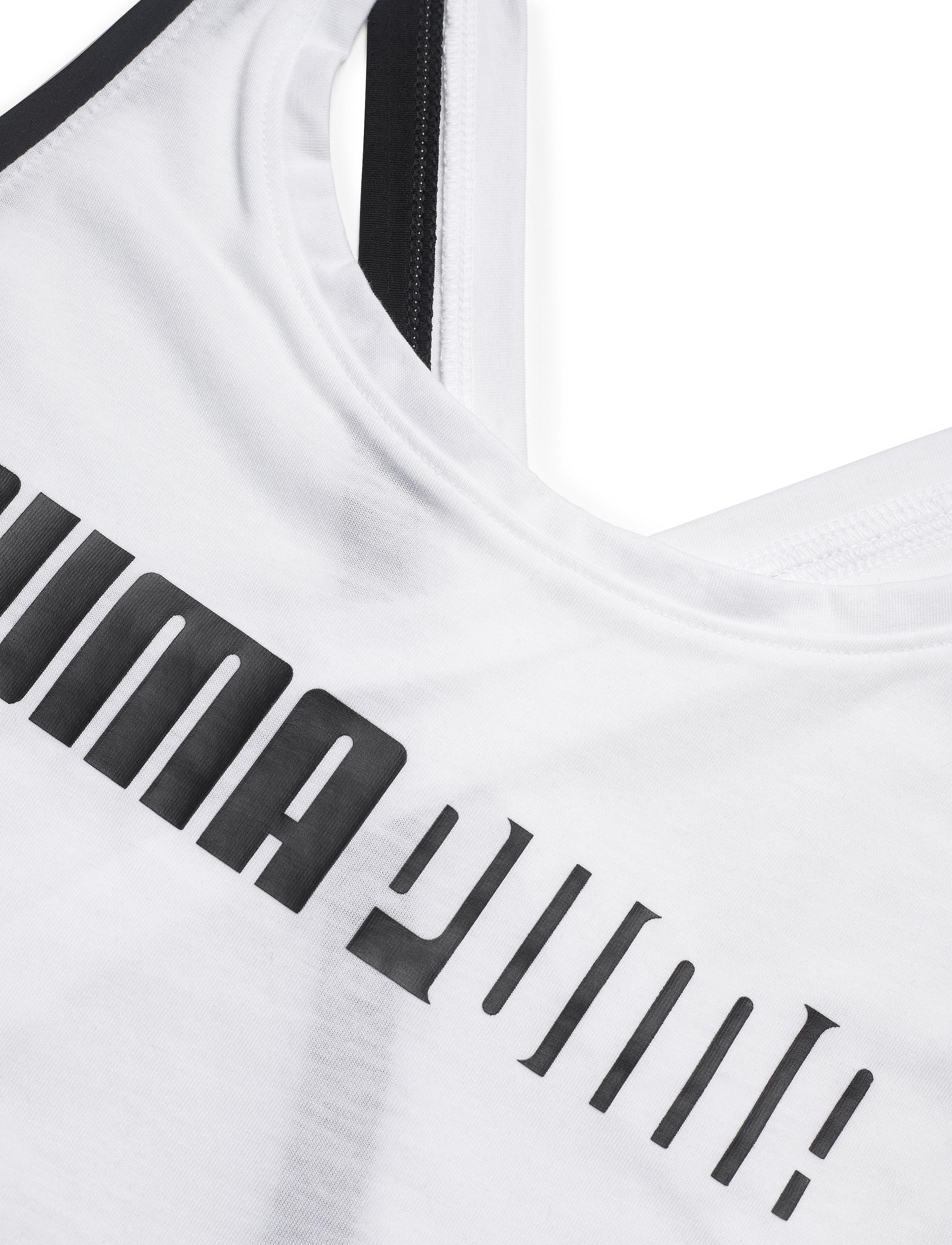 PUMA - Train Logo Cross Back Tank - puma white - 2