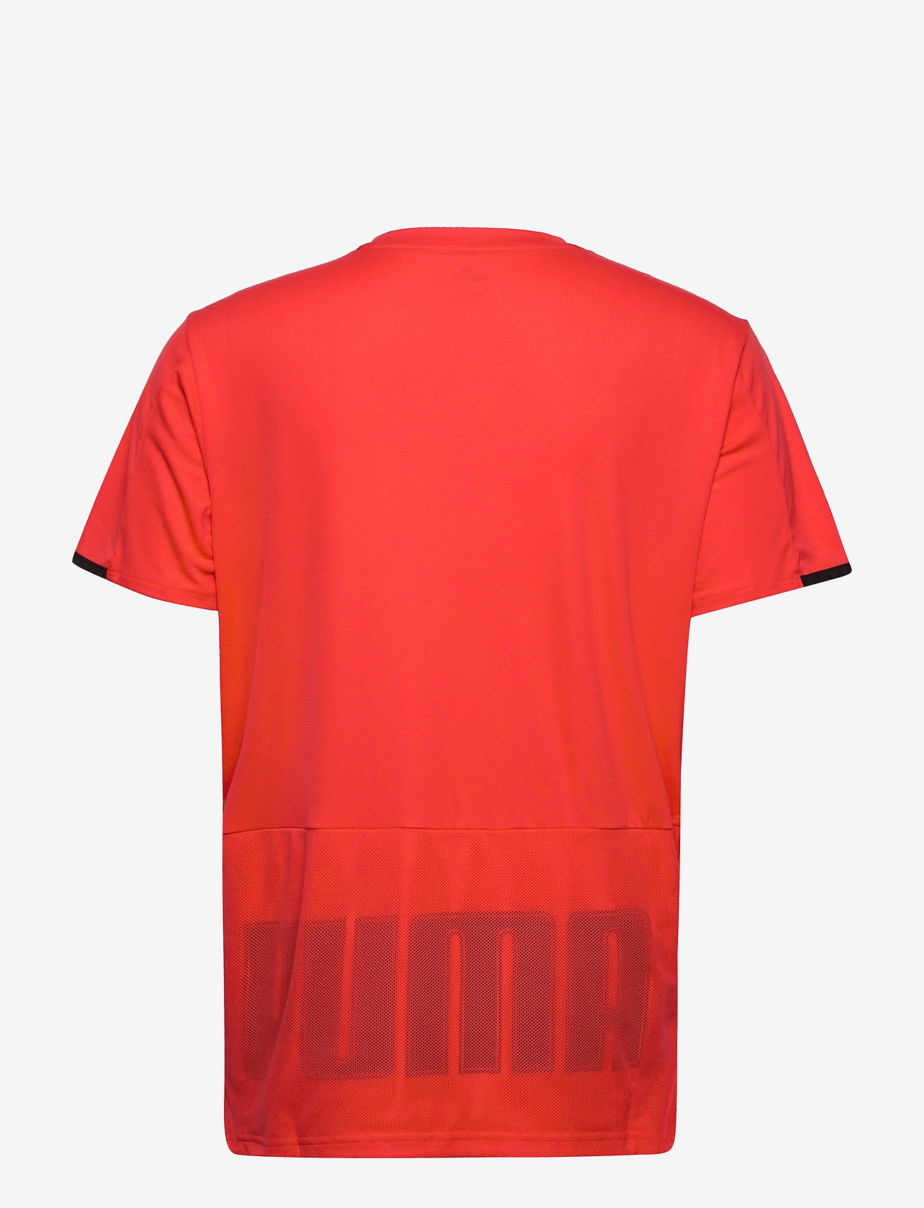 PUMA - TRAIN GRAPHIC SS TEE - poppy red - 1
