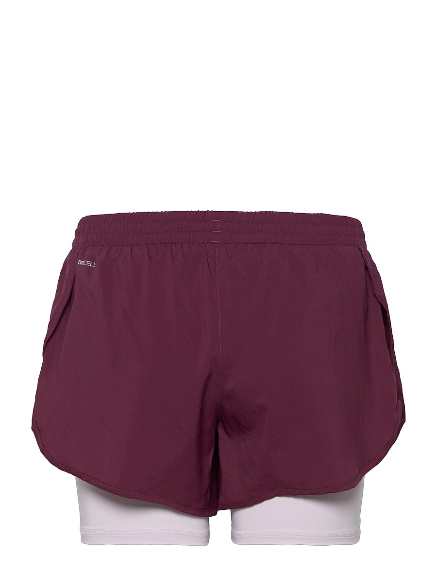 PUMA - 2 in 1 Run Short W - grape wine-lavender fog - 1