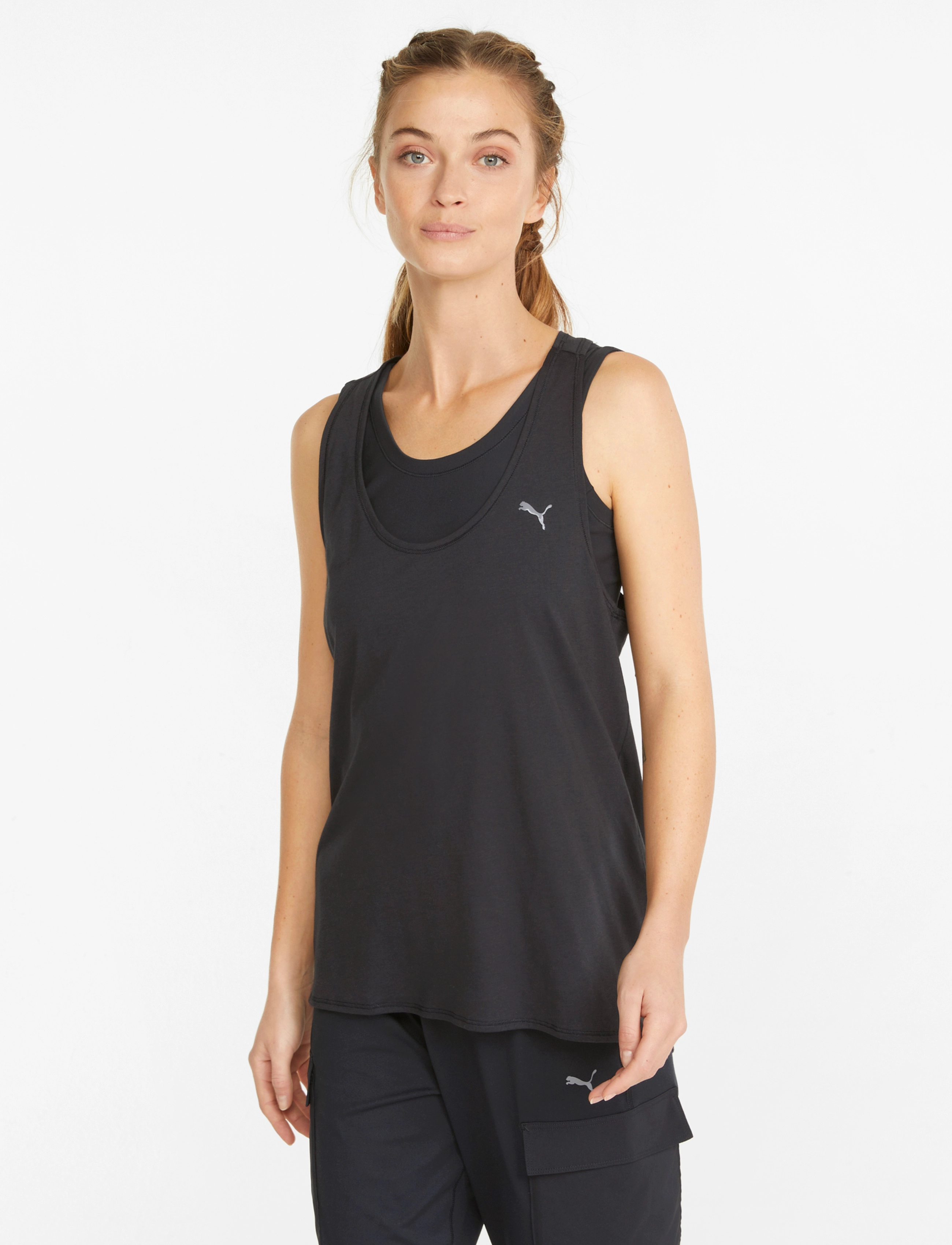PUMA - STUDIO FOUNDATION RELAXED TANK - puma black - 2