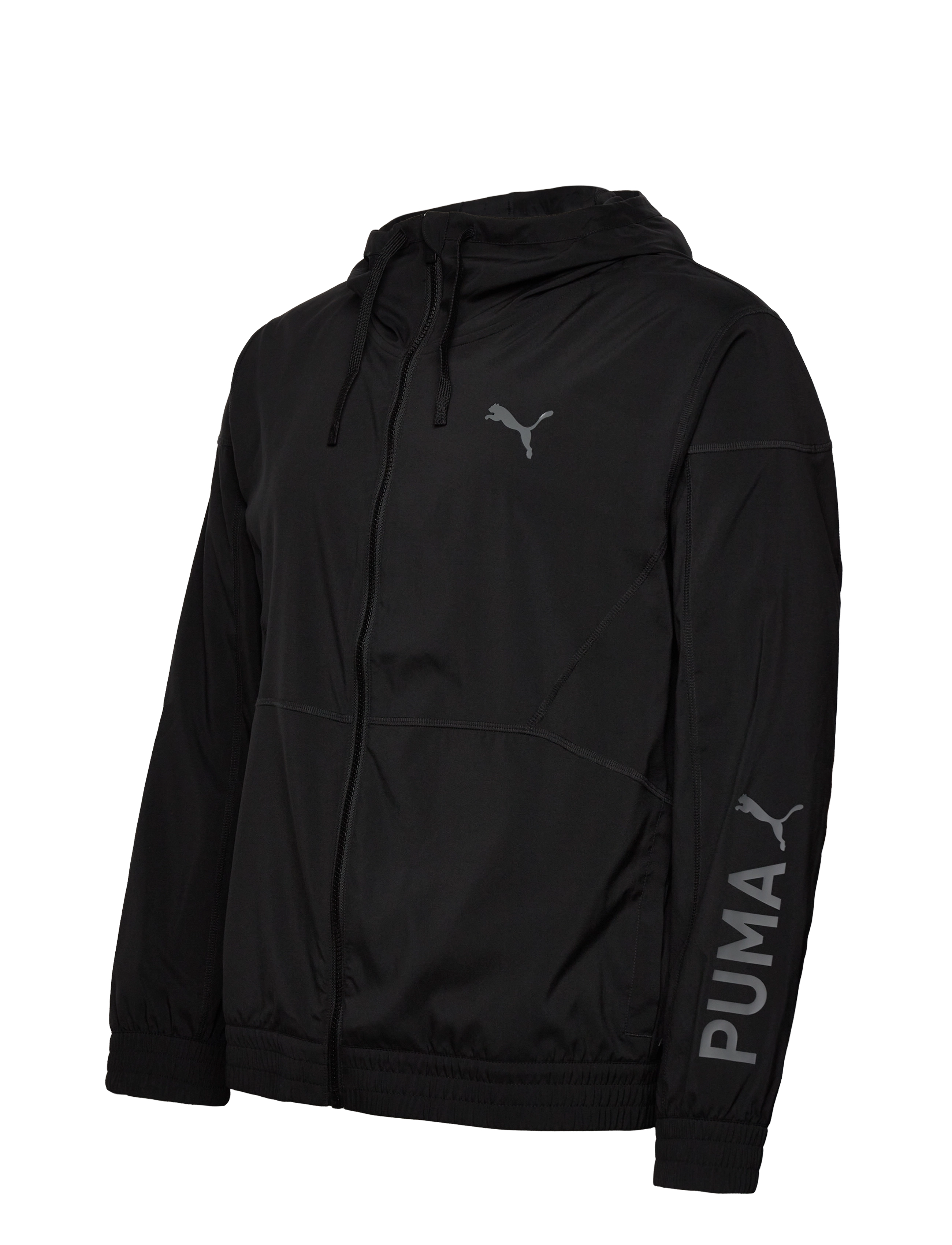 PUMA - PUMA FIT WOVEN JACKET - puma black-cool dark gray - 2