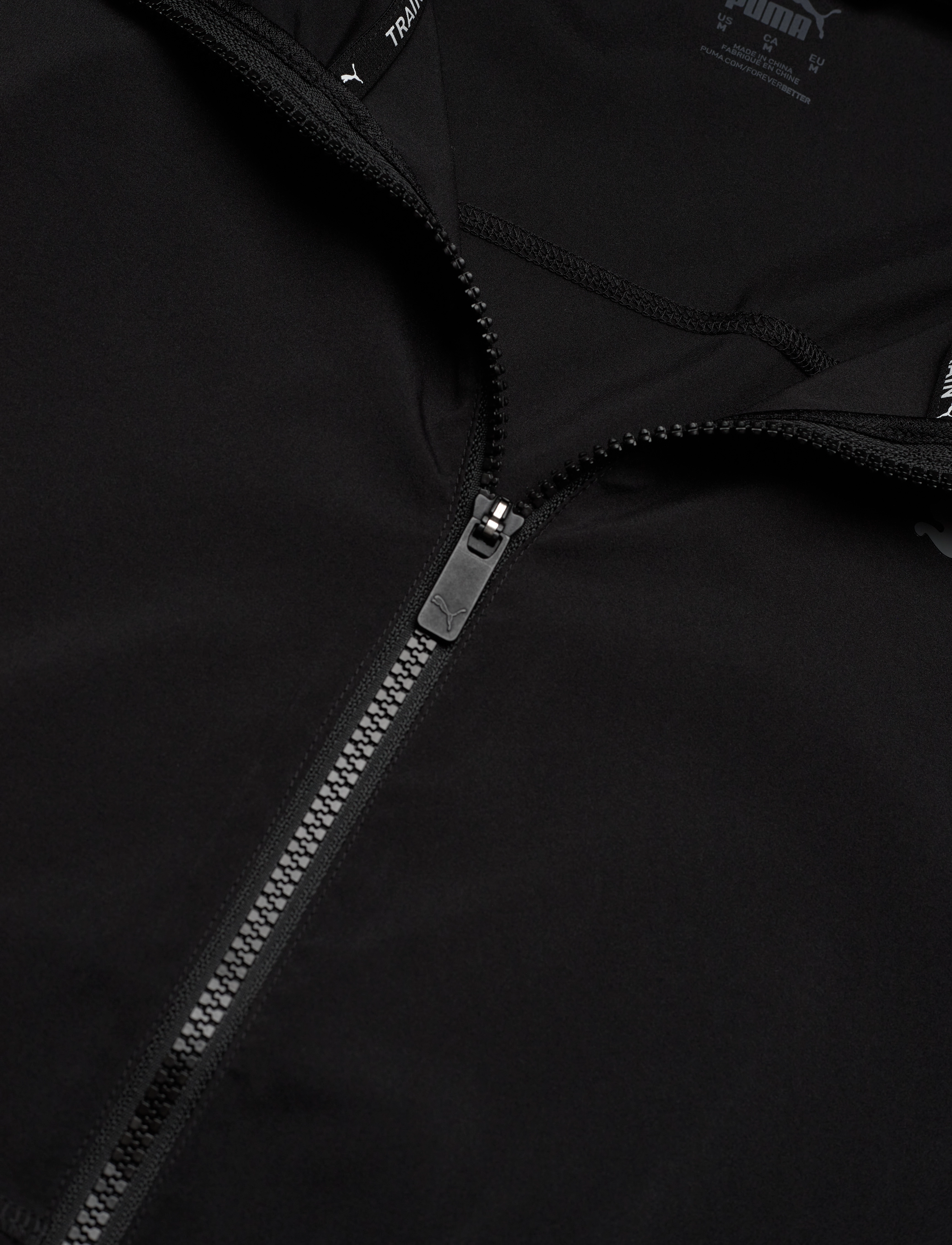PUMA - PUMA FIT WOVEN JACKET - puma black-cool dark gray - 3
