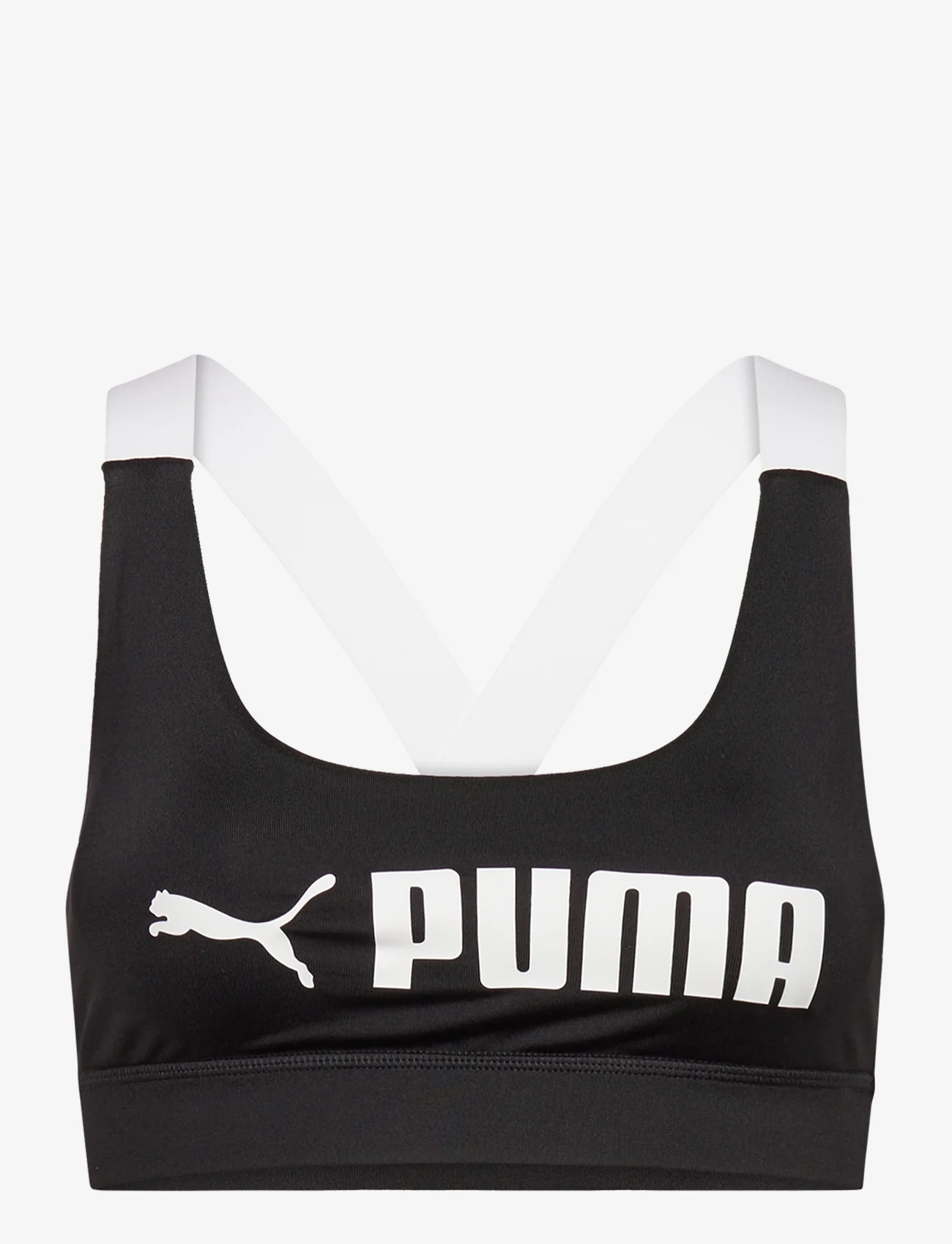 PUMA - Mid Impact Puma Fit Bra - sport bh:ar - puma black - 0