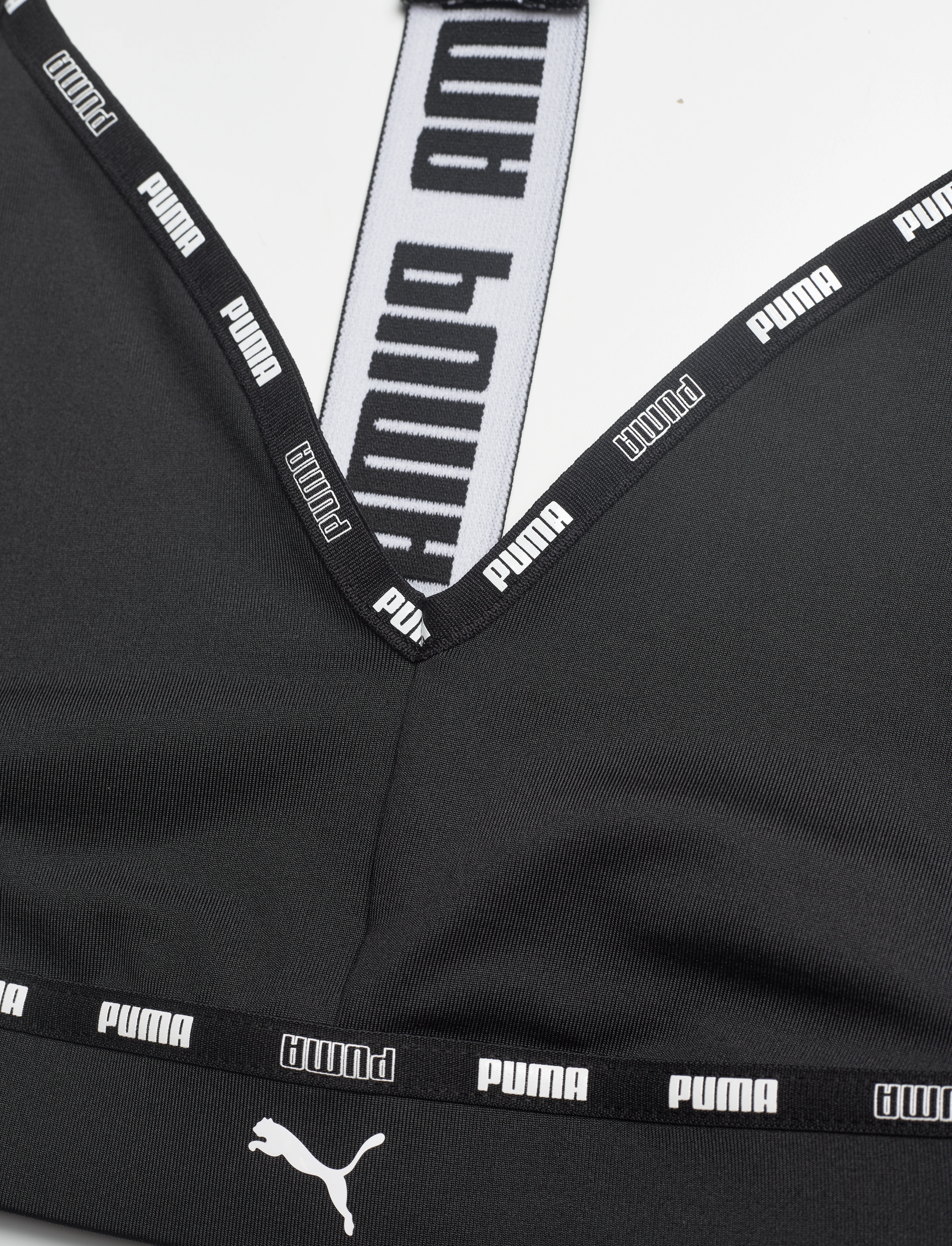 PUMA - Low Impact Puma Strong Strappy Bra - puma black - 4