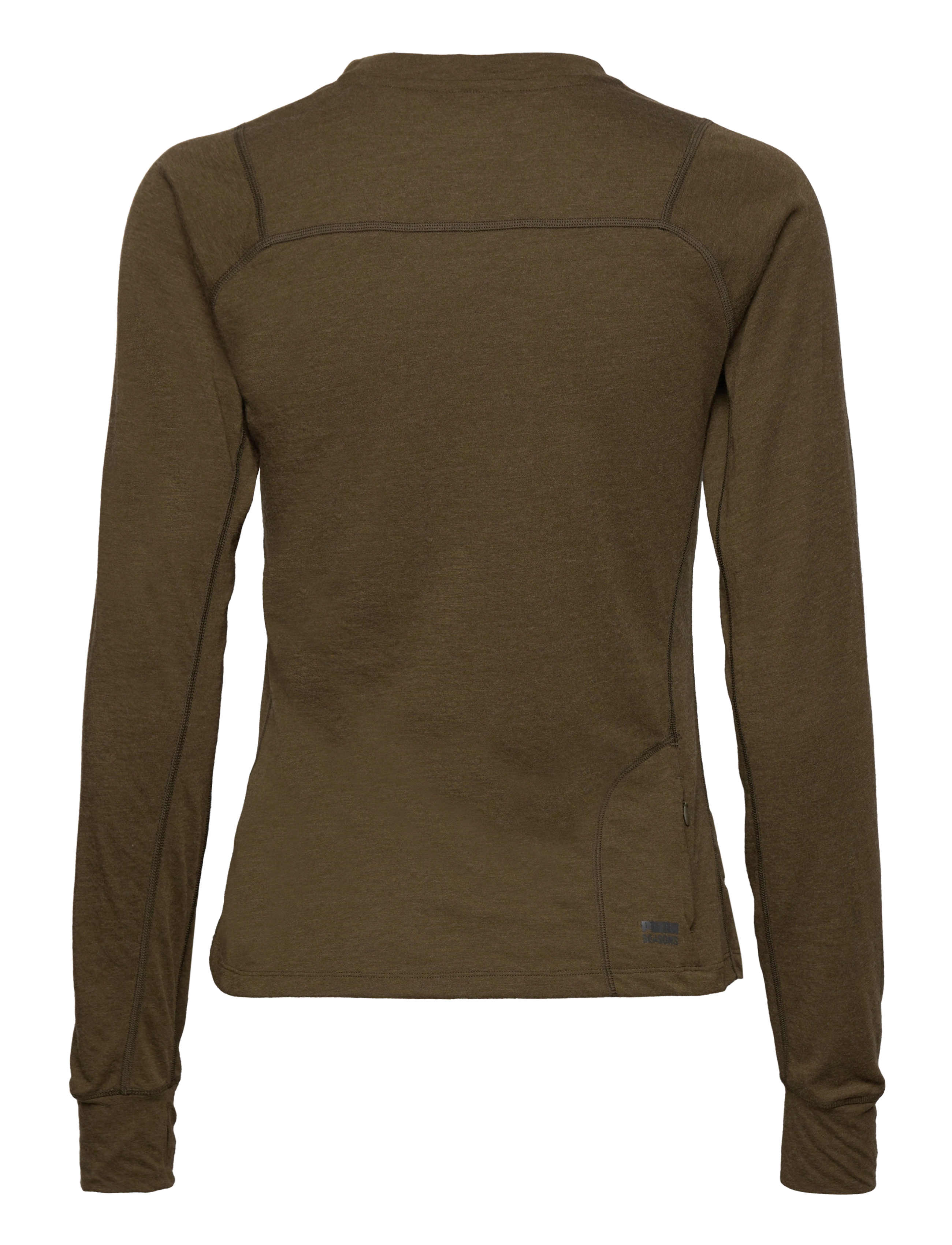 PUMA - SEASONS Wool Long Sleeve - deep olive - 1