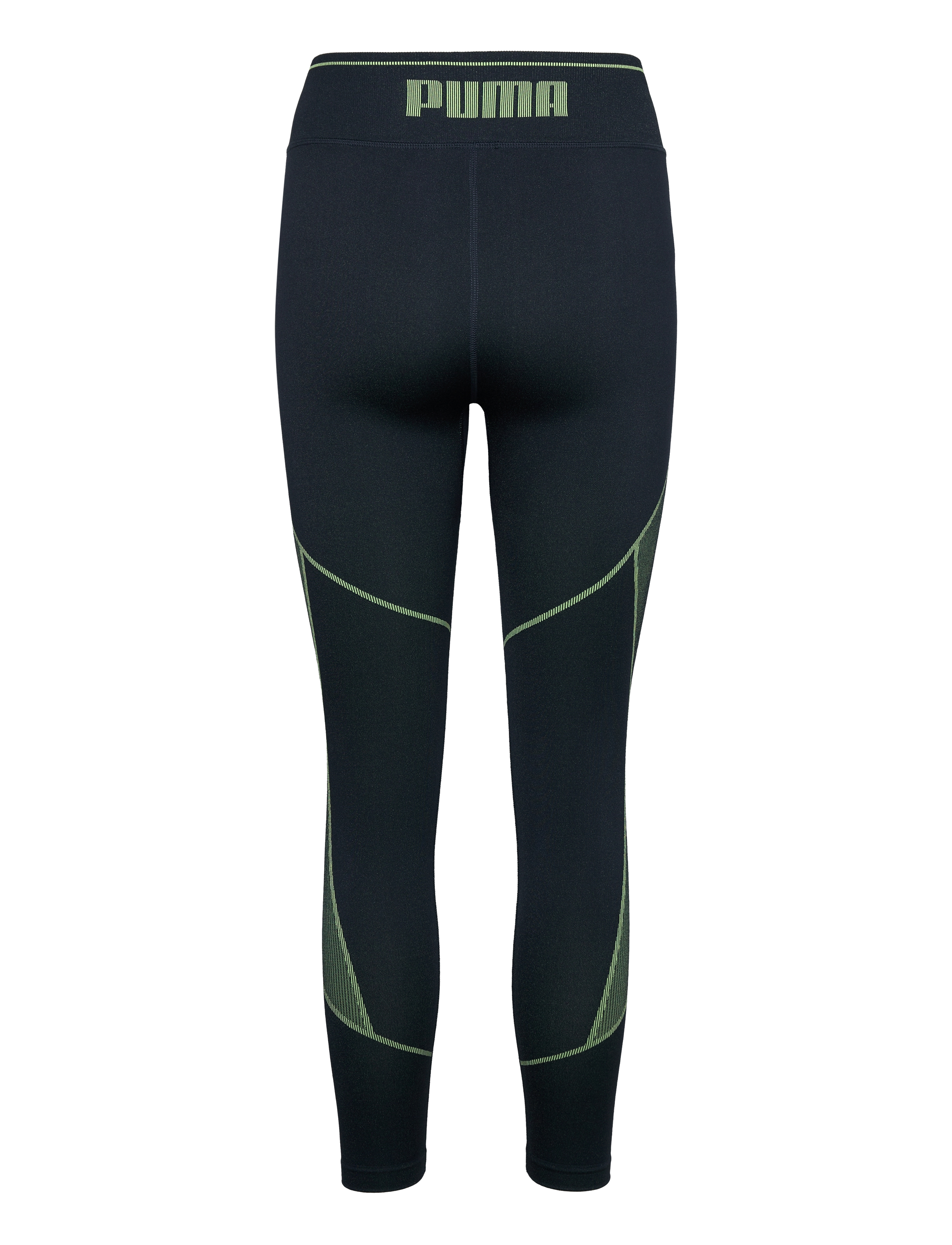 PUMA - Formknit Seamless Tight - dark night-fizzy lime - 1